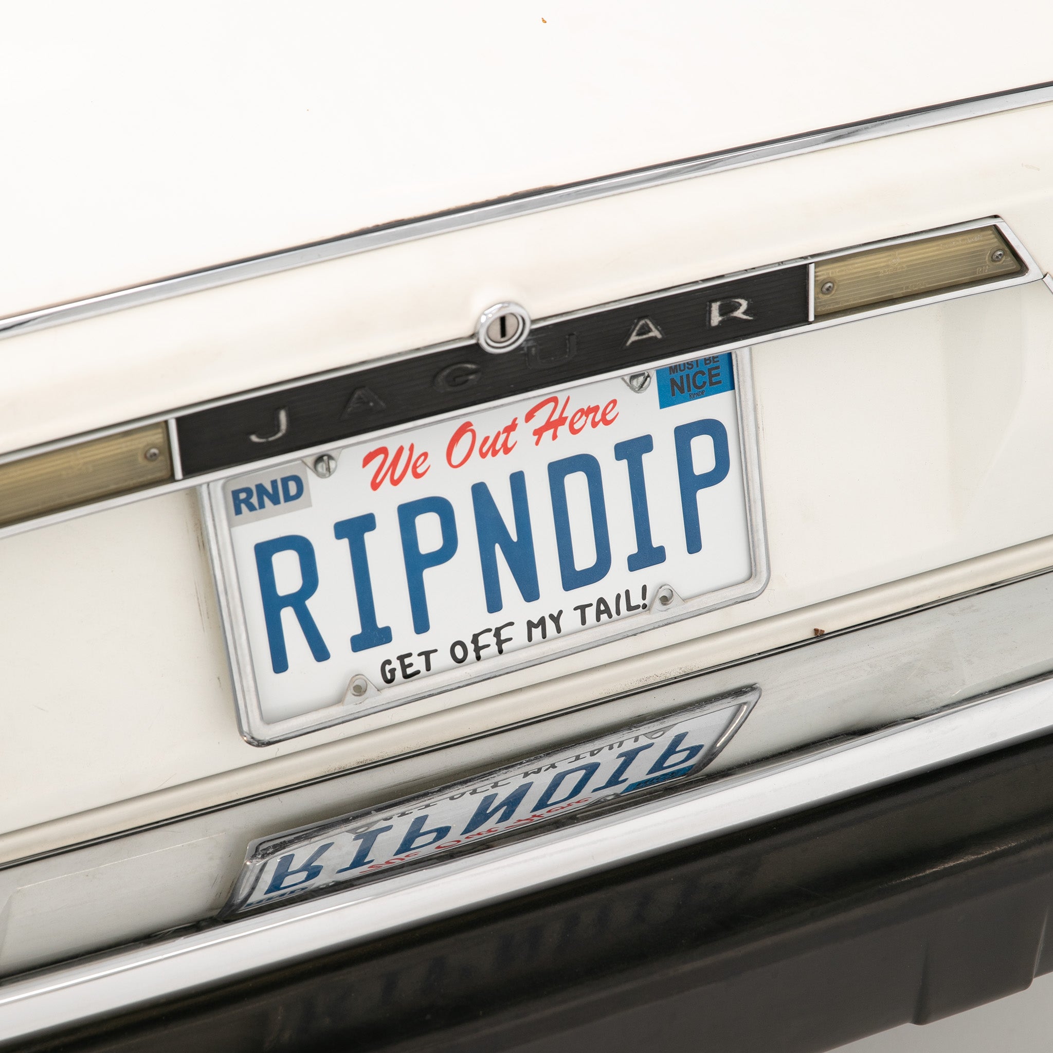  Ripndip License Plate (White)、mySite、merchandisen