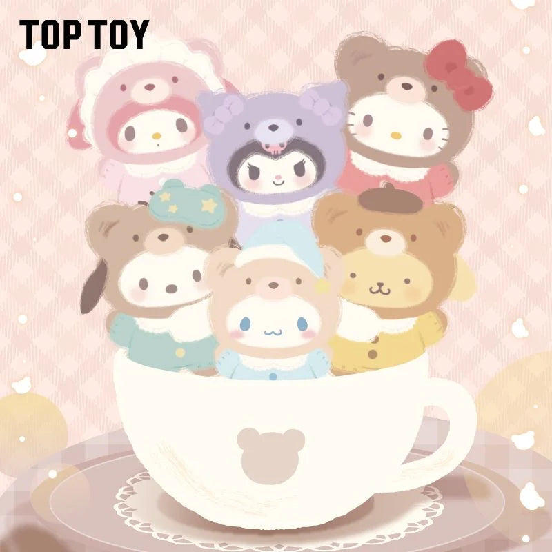  【NEW】TOP TOY Sanrio Latte Baby Series Vinyl Face Plush、mySite、greenlandpopulation