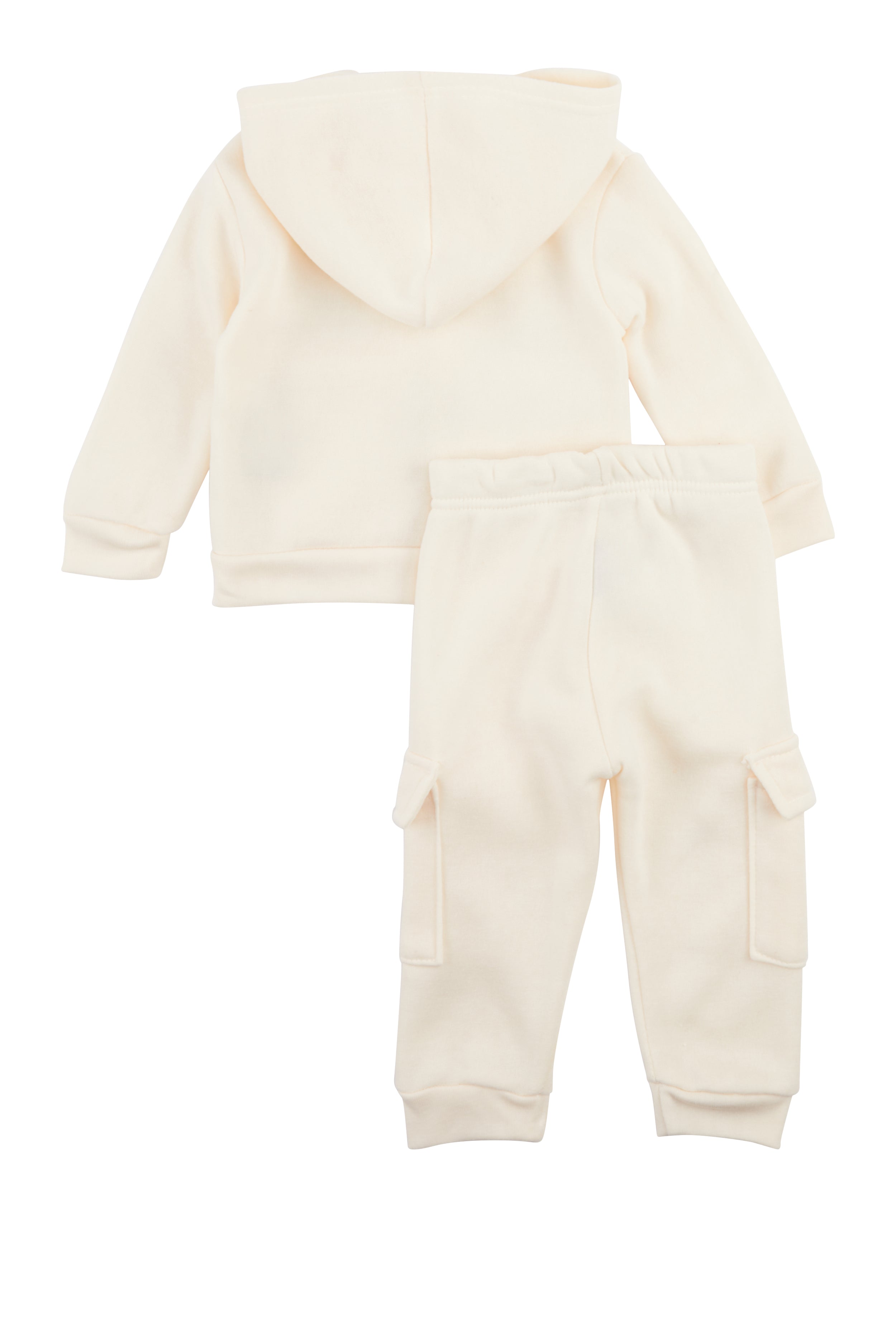 Baby Girls 12-24M Bear Foil Screen Graphic Zip Front Hoodie and Joggers、mySite、camillekostekn