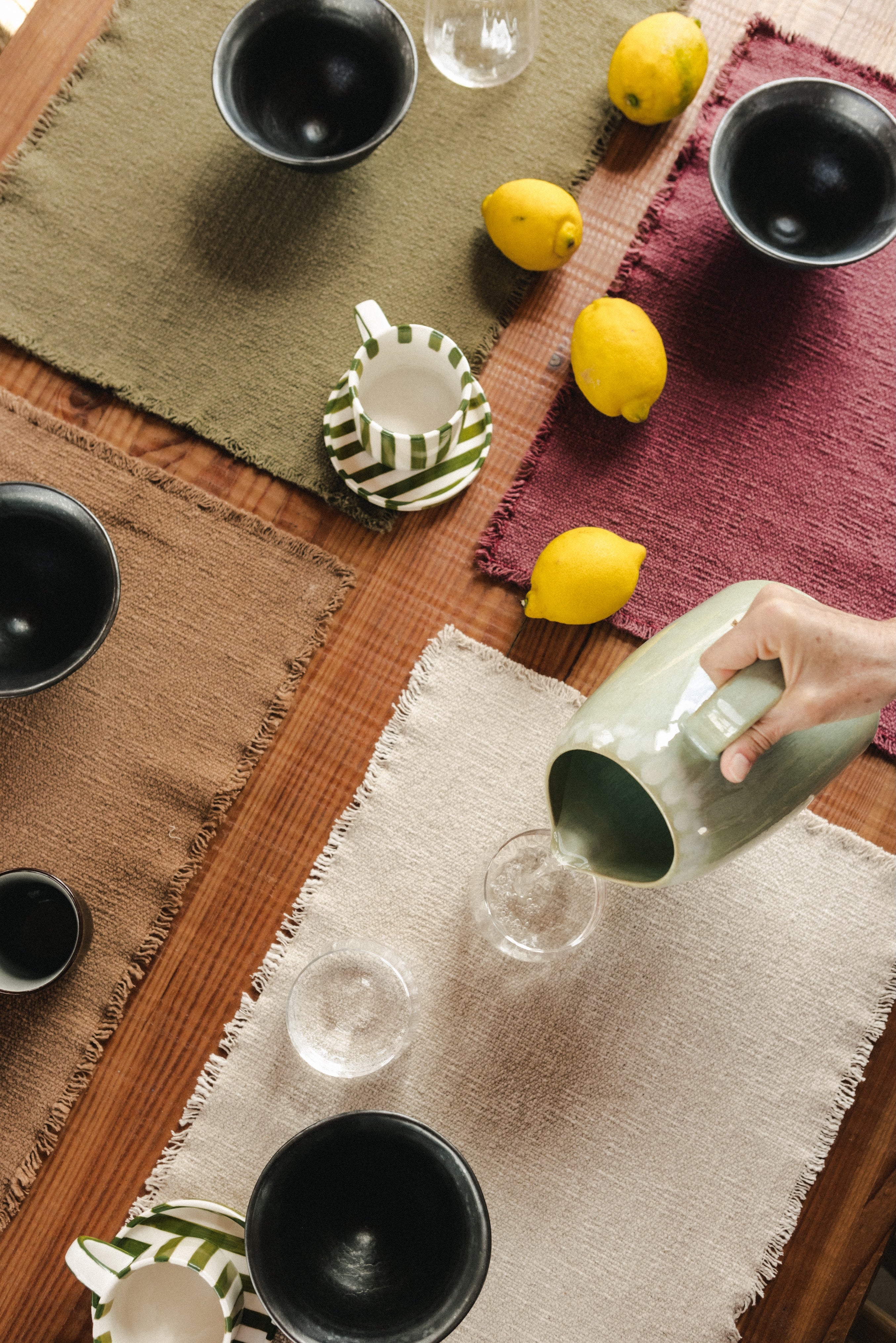 Handloom Placemat Natural, Set of 4、mySite、gigharbornorthrealestate