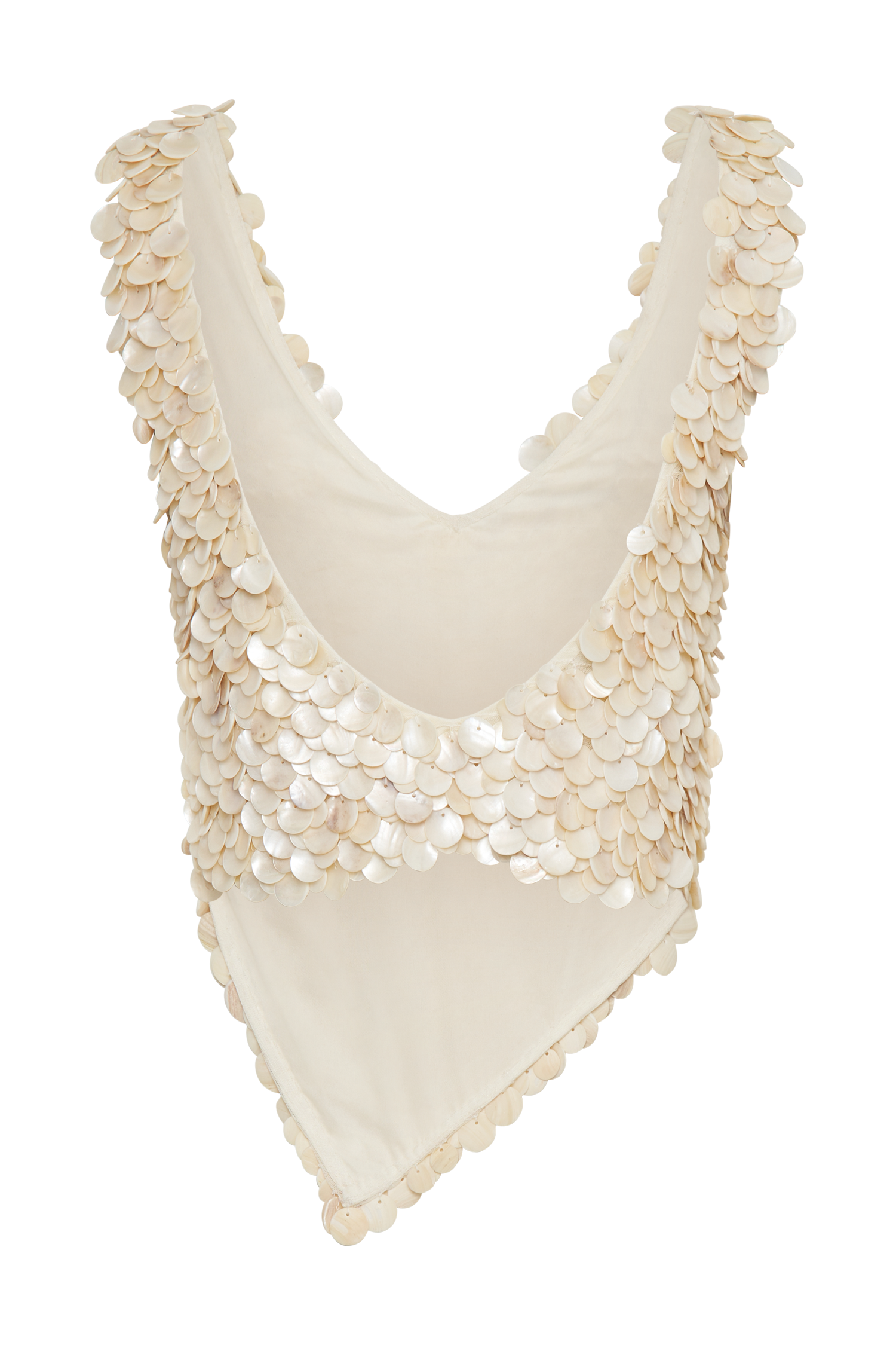 Willow Mother Of Pearl Halter Top - Pearl、mySite、solidvoid