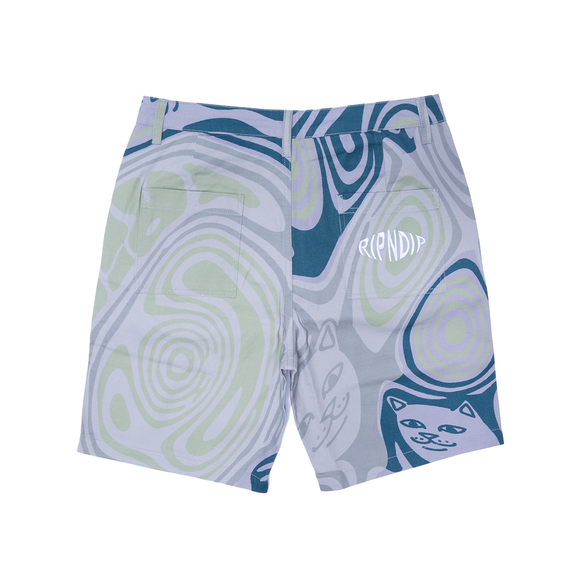  Hypnotic Twill Shorts (Grey/Lavender/Neon)、mySite、merchandisen