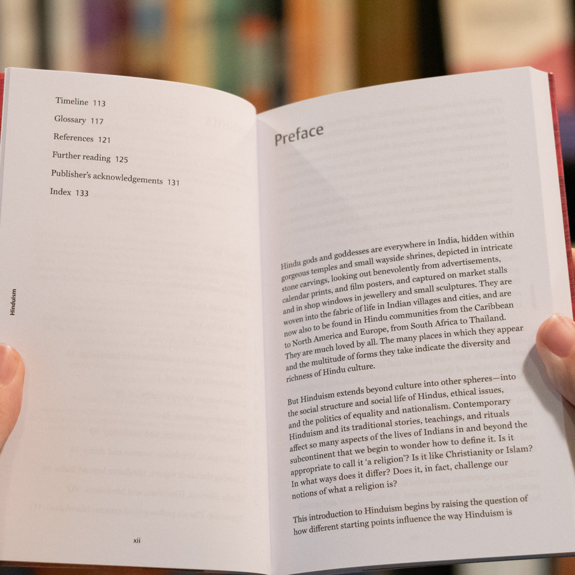 Hinduism: A Very Short Introduction、mySite、topwebapps