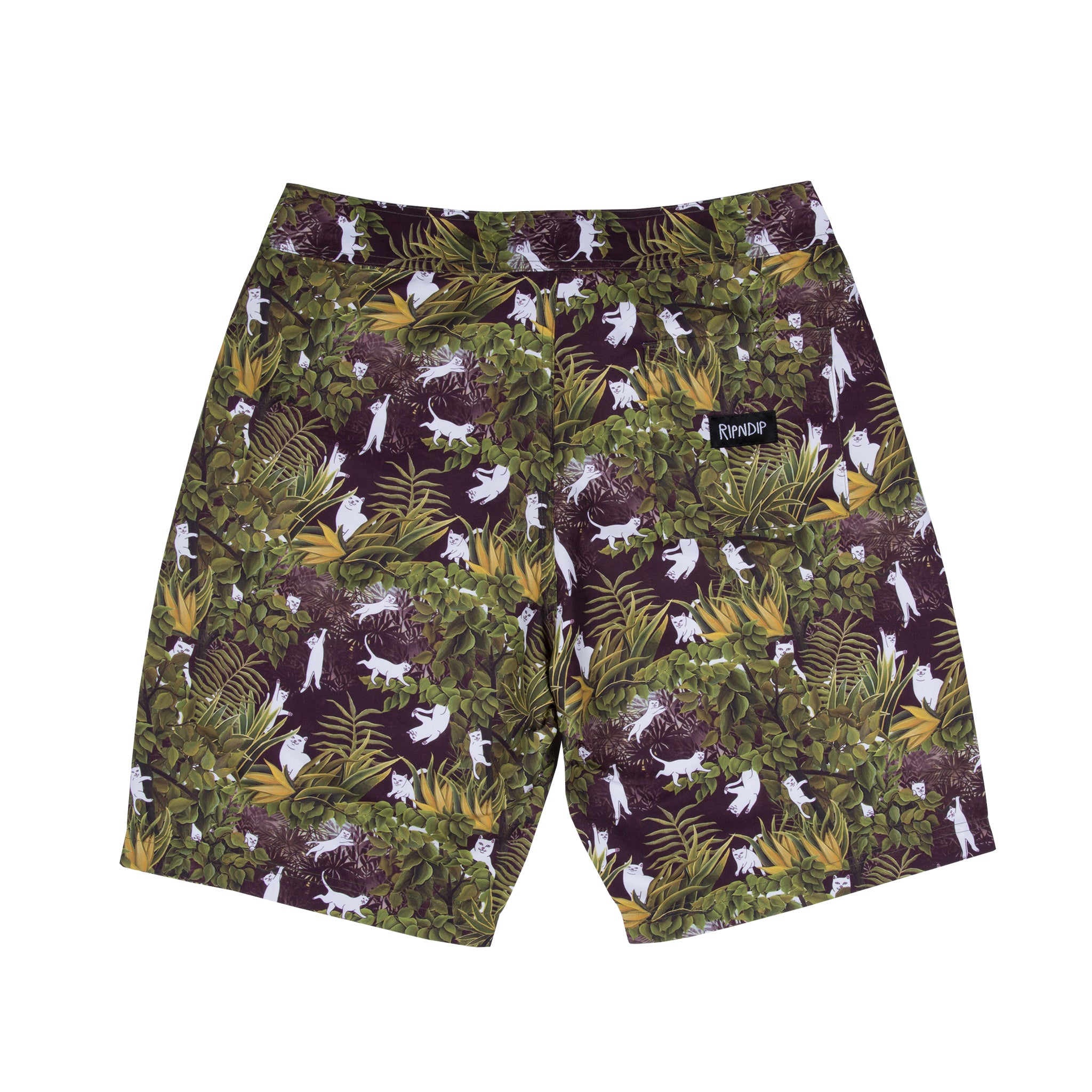  Jungle Nerm Swim Shorts (Black)、mySite、merchandisen