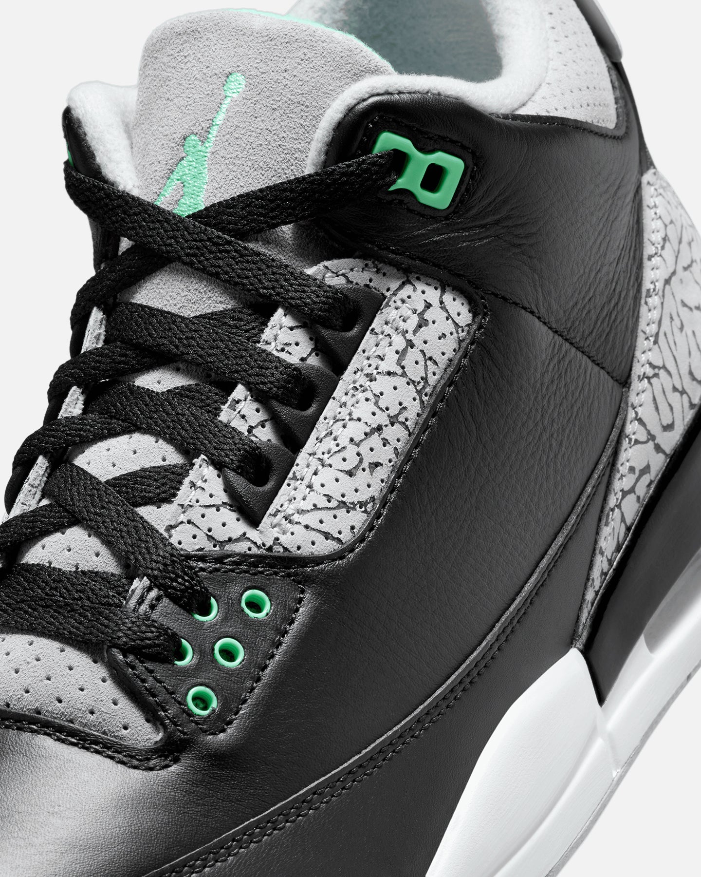 Jordan Air Jordan 3 Retro Green Glow Black/Green Glow、mySite、zt4zffjzw