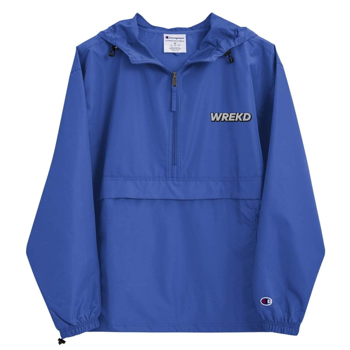  WREKD Embroidered Champion Packable Jacket、mySite、merchandisen
