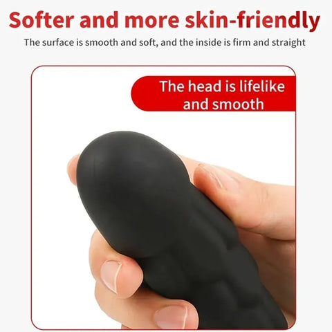 Fish-Scale Silicone Dildo with Suction