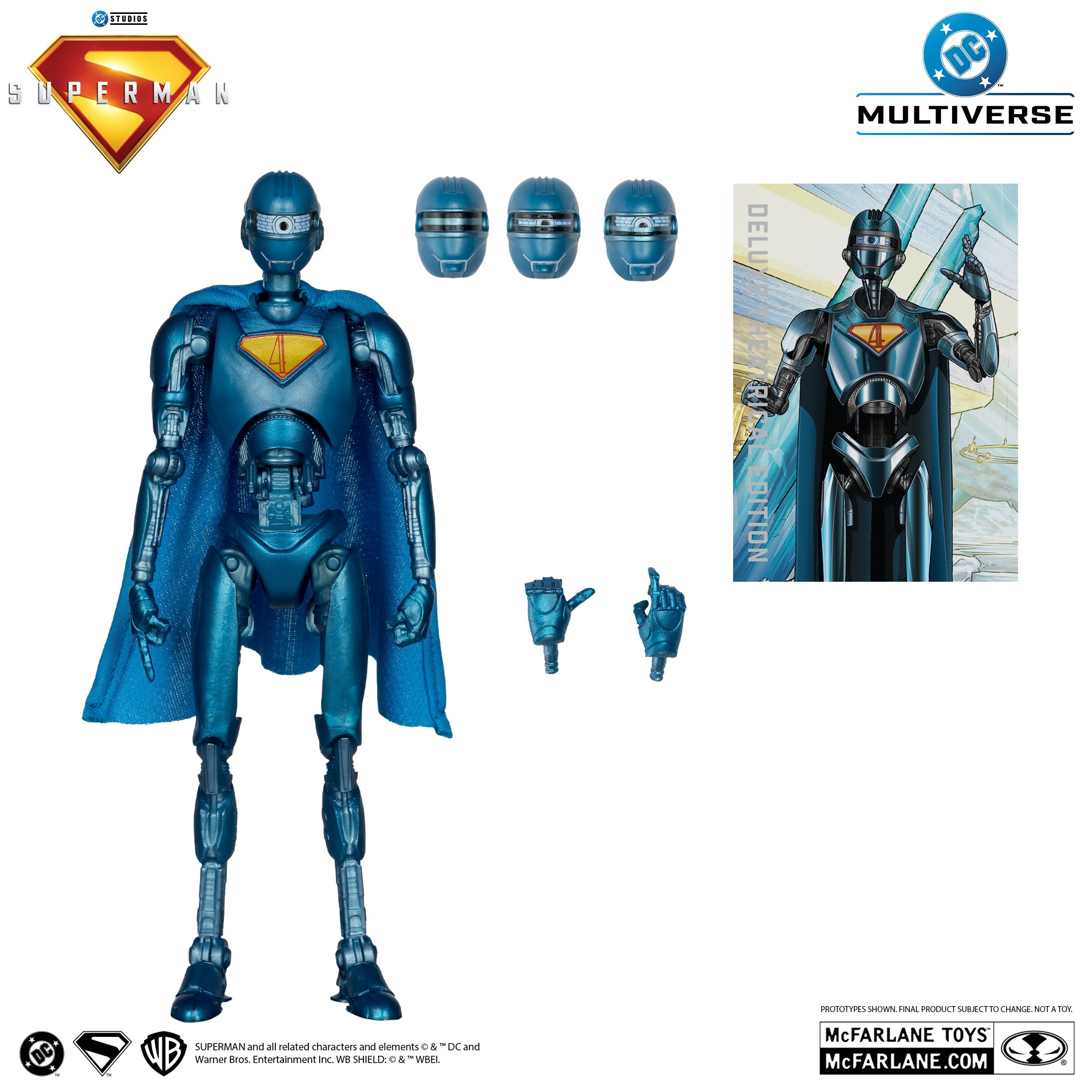 DC Multiverse Red Platinum Label Deluxe Superman (2025) Robot、mySite、hgirdovlk