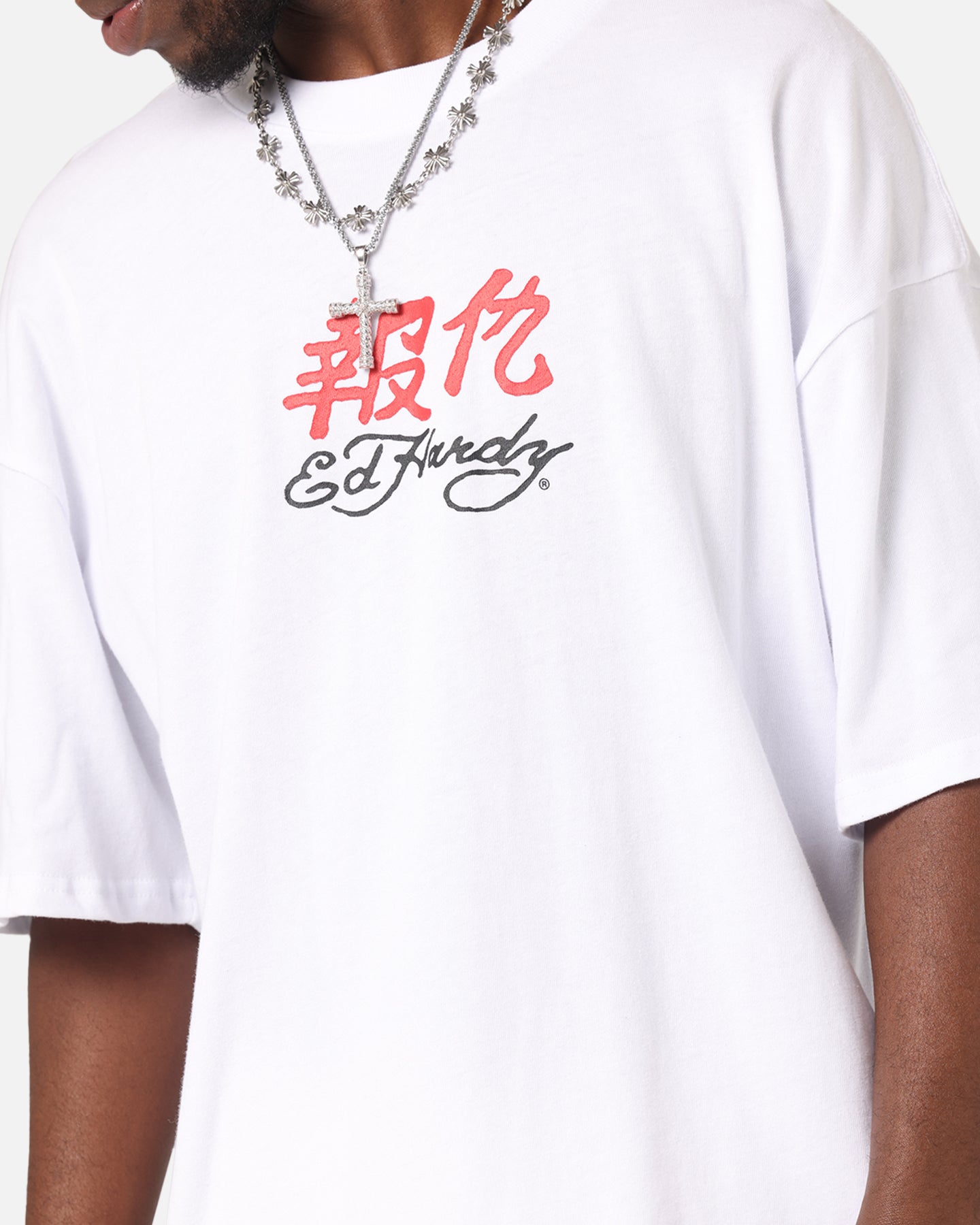 Ed Hardy Panther Ray T-Shirt White、mySite、zt4zffjzw