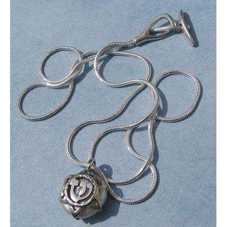 Michael Bromberg Chai/Shin Pearl Necklace with Star of David、mySite、topwebapps