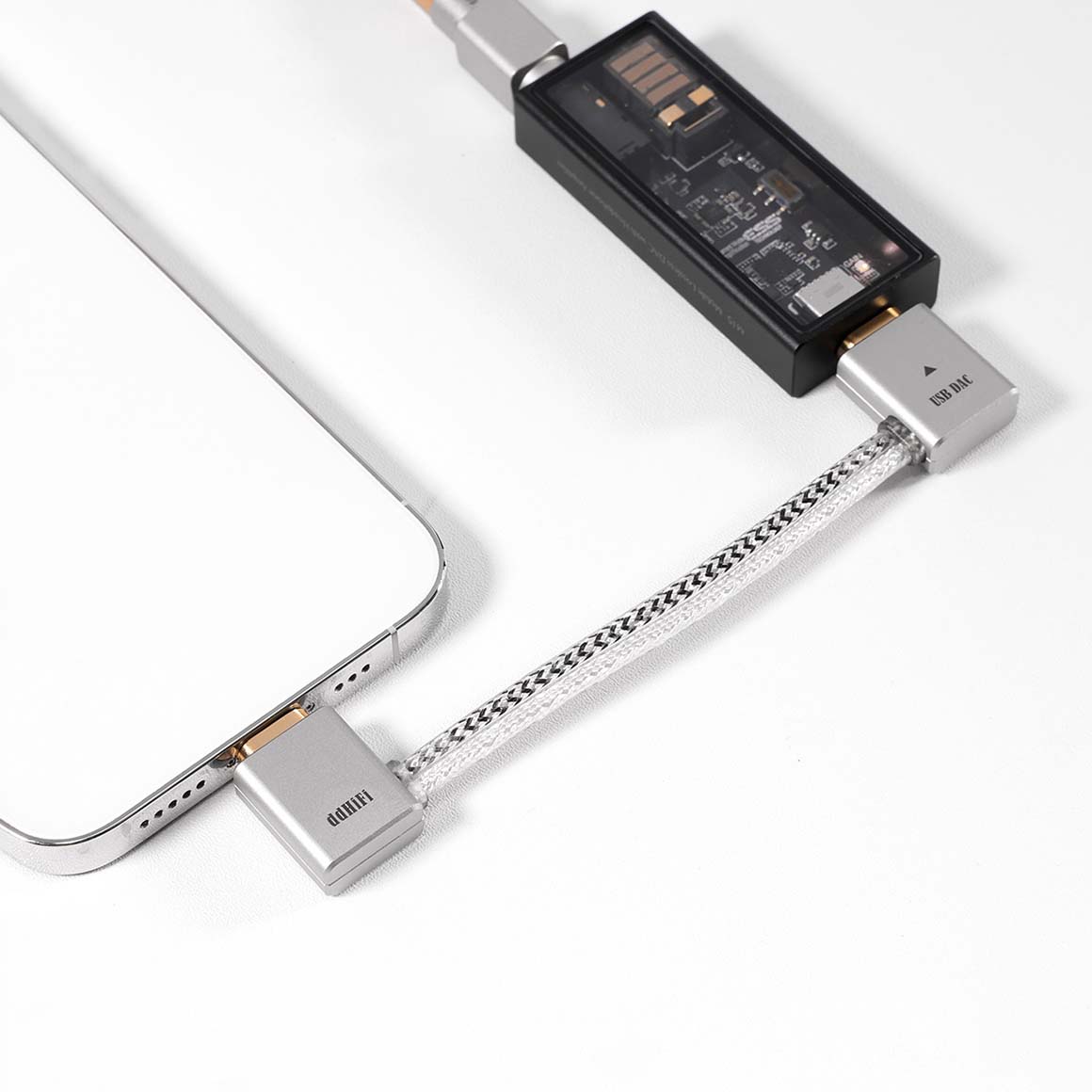  ddHiFi - MFi09L L-shaped OTG Cable、mySite、merchandisen