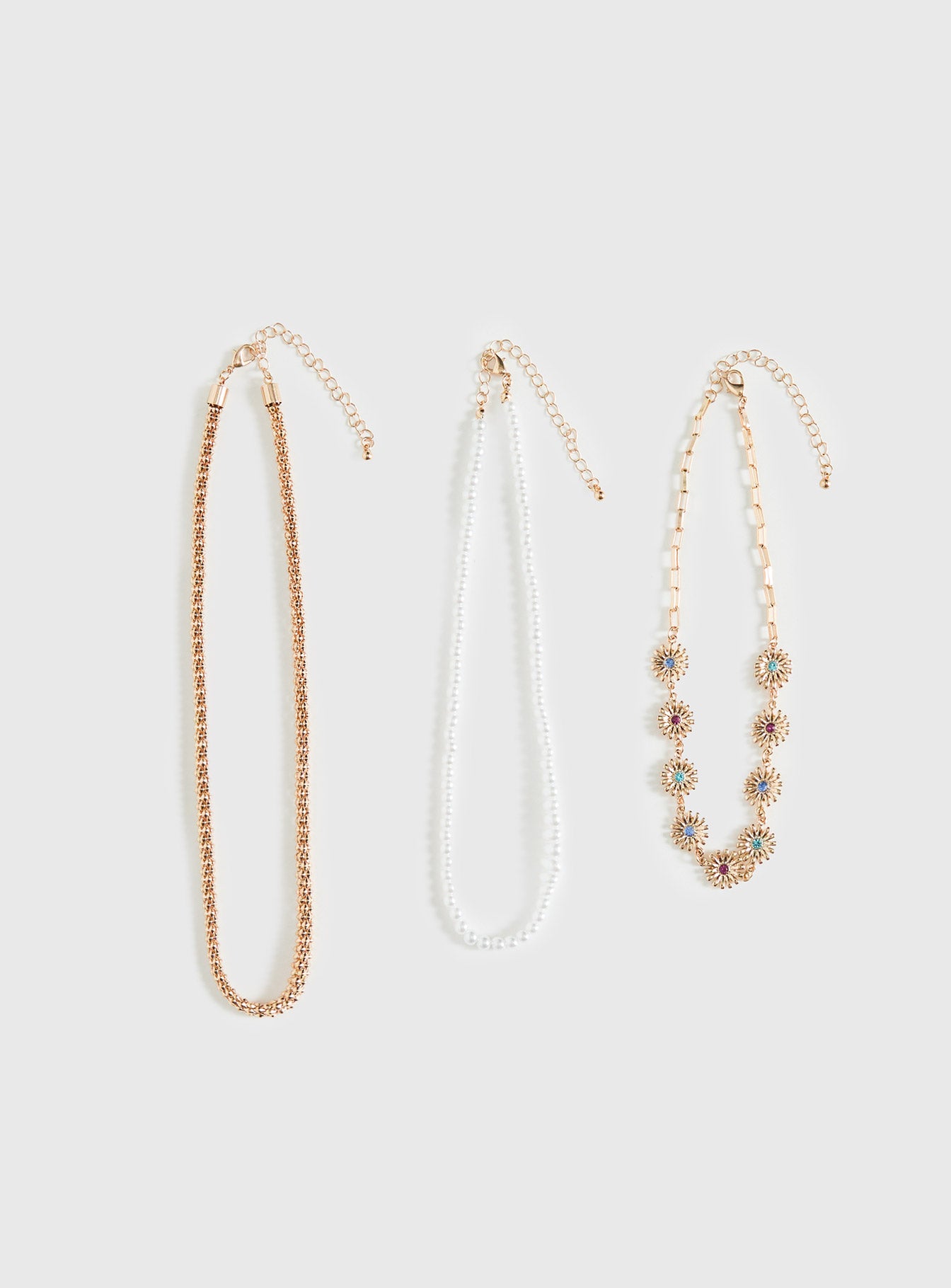 Keep Dreaming Layered Necklace Gold、mySite、solidvoid