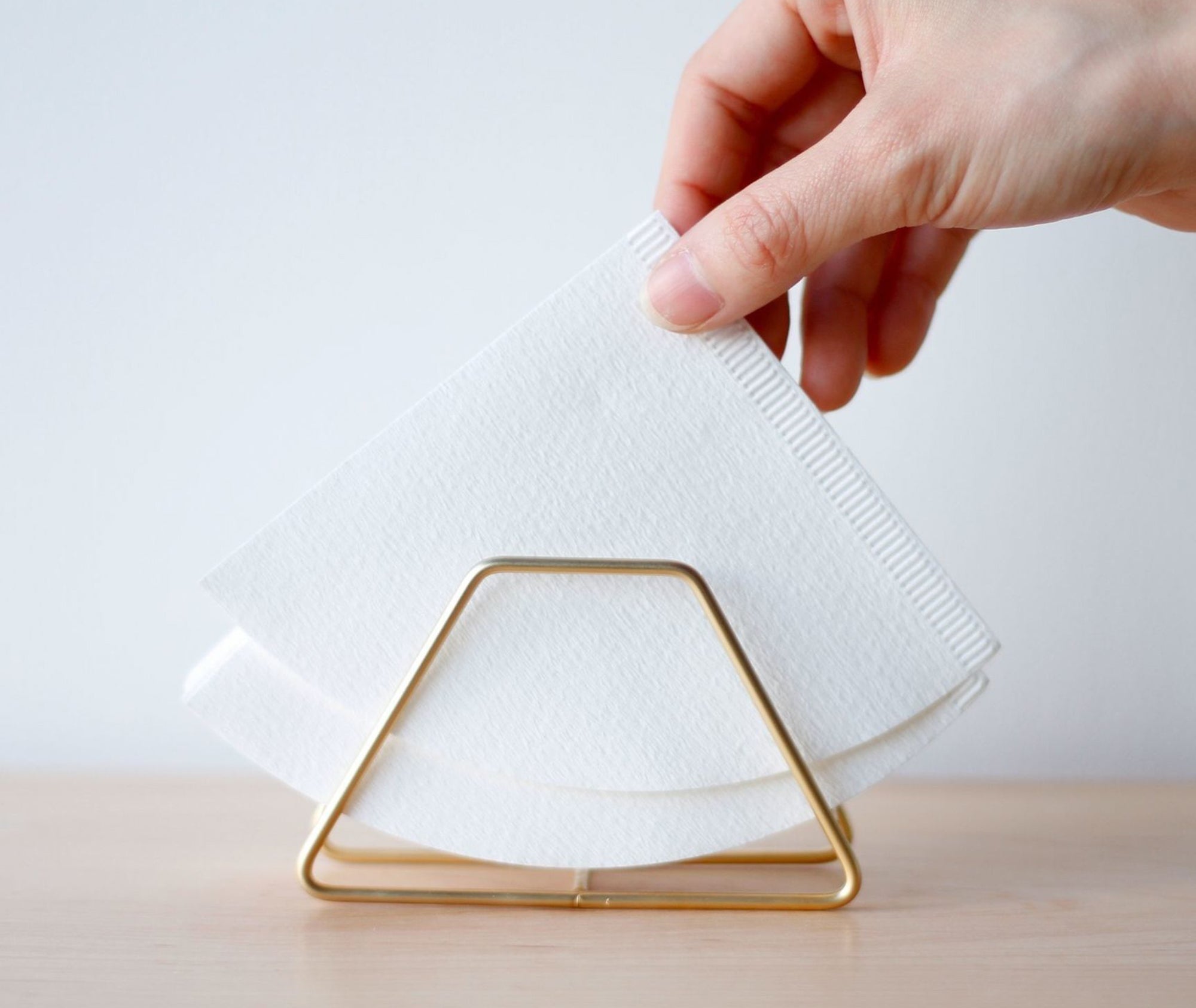 Coffee Filter Holder - Gold、mySite、topwebapps