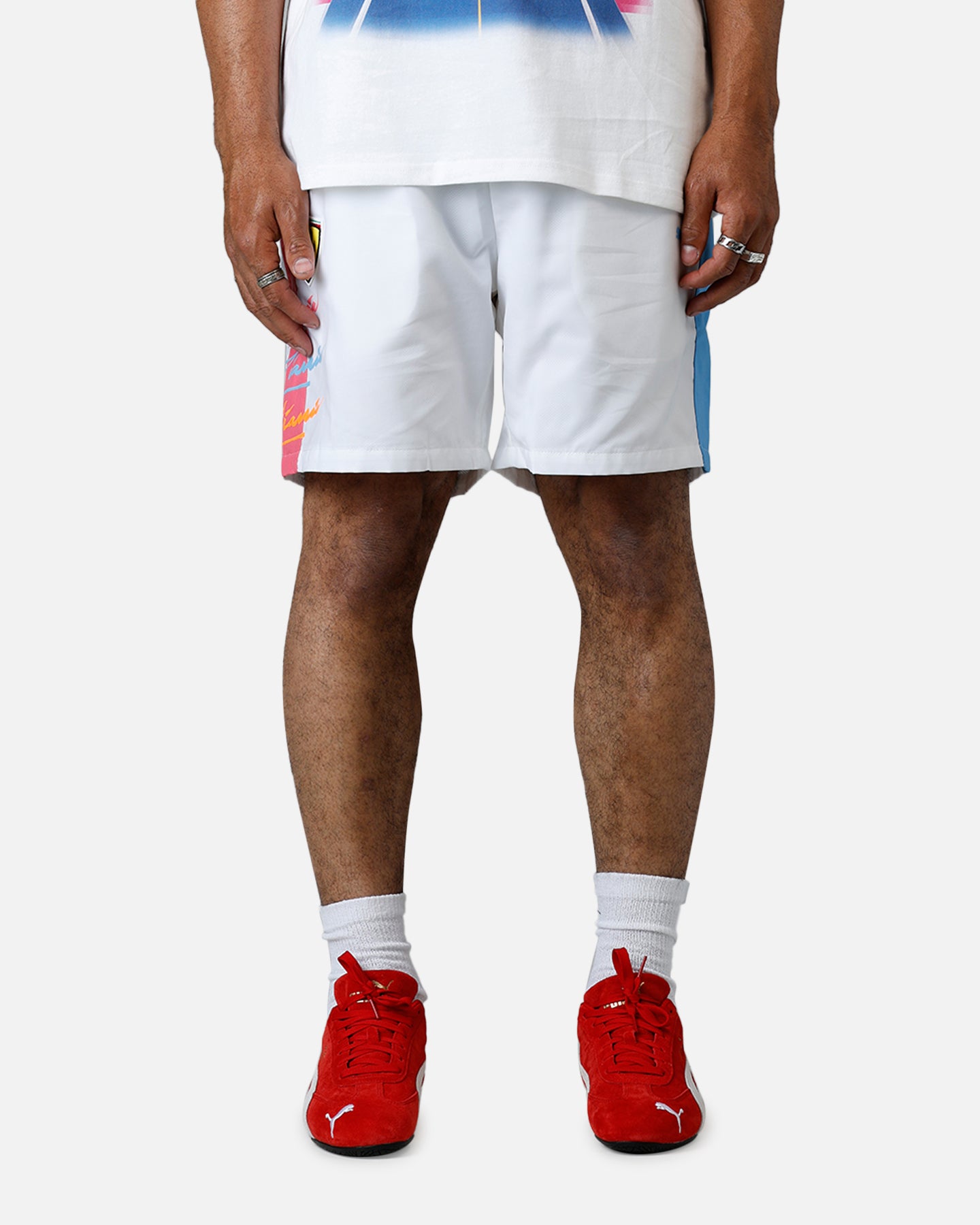 Puma x Scuderia Ferrari Miami Limited Edition T7 Shorts White、mySite、zt4zffjzw