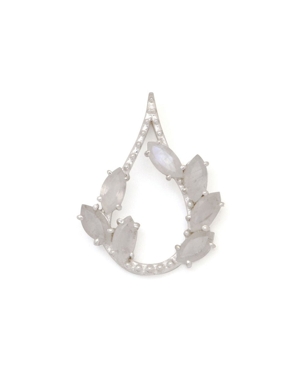 Sterling Silver Moonstone Vine Pendant、mySite、topwebapps