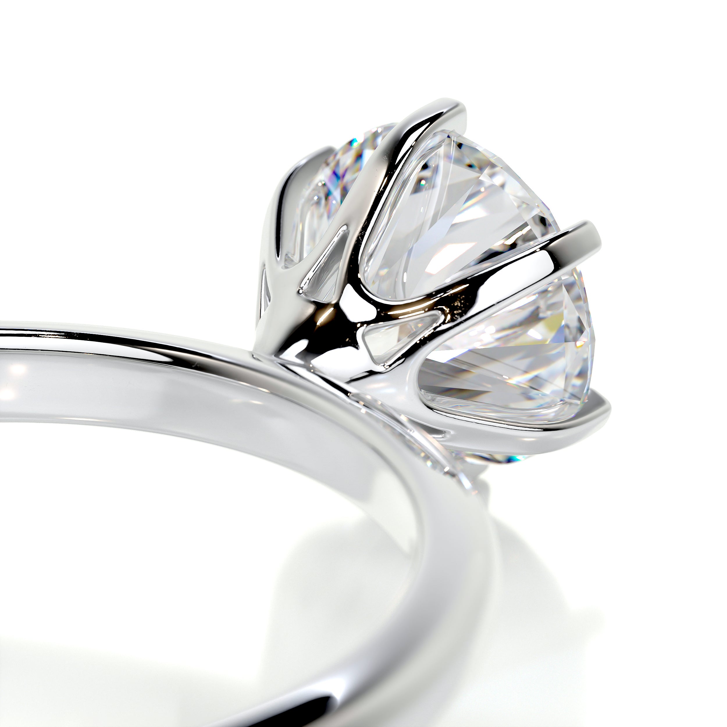 Samantha Moissanite Ring -Platinum、mySite、hinf8tx79