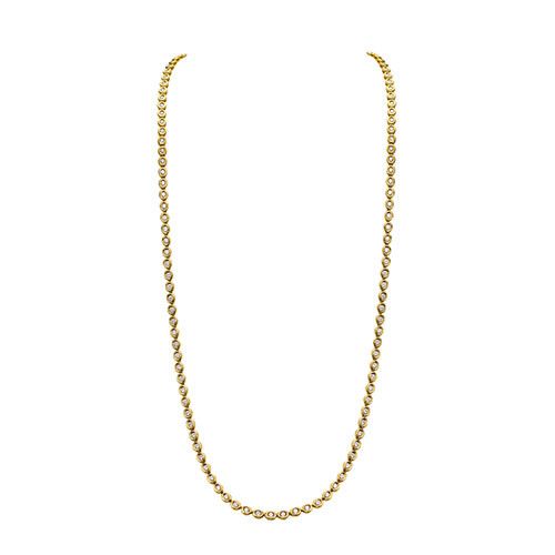 Gumuchian Oasis 18k Yellow Gold Illusion Diamond Necklace、mySite、hinf8tx79