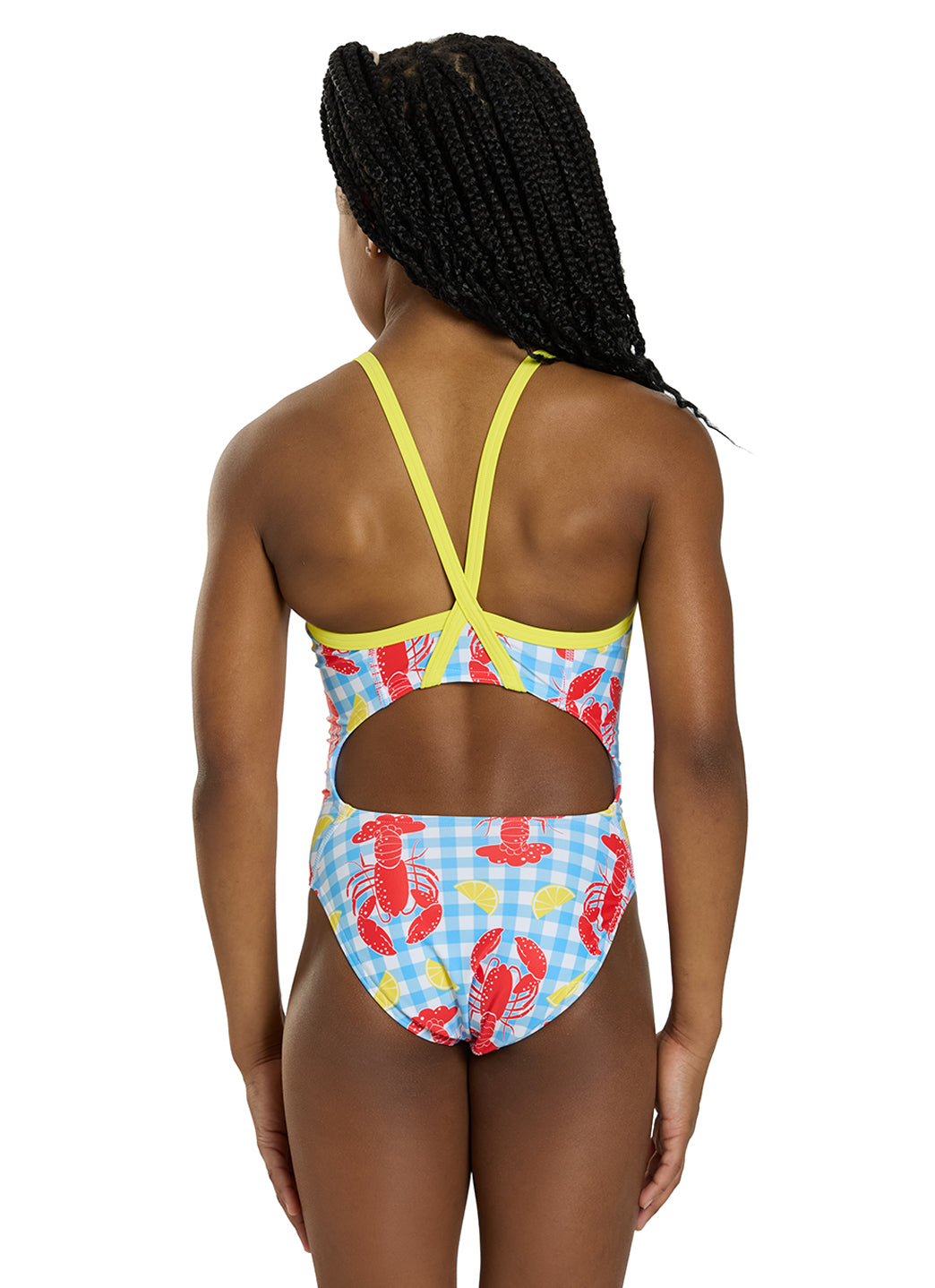 Sporti Seaside Pinch Thin Strap One Piece Swimsuit (22-44)、mySite、noshort