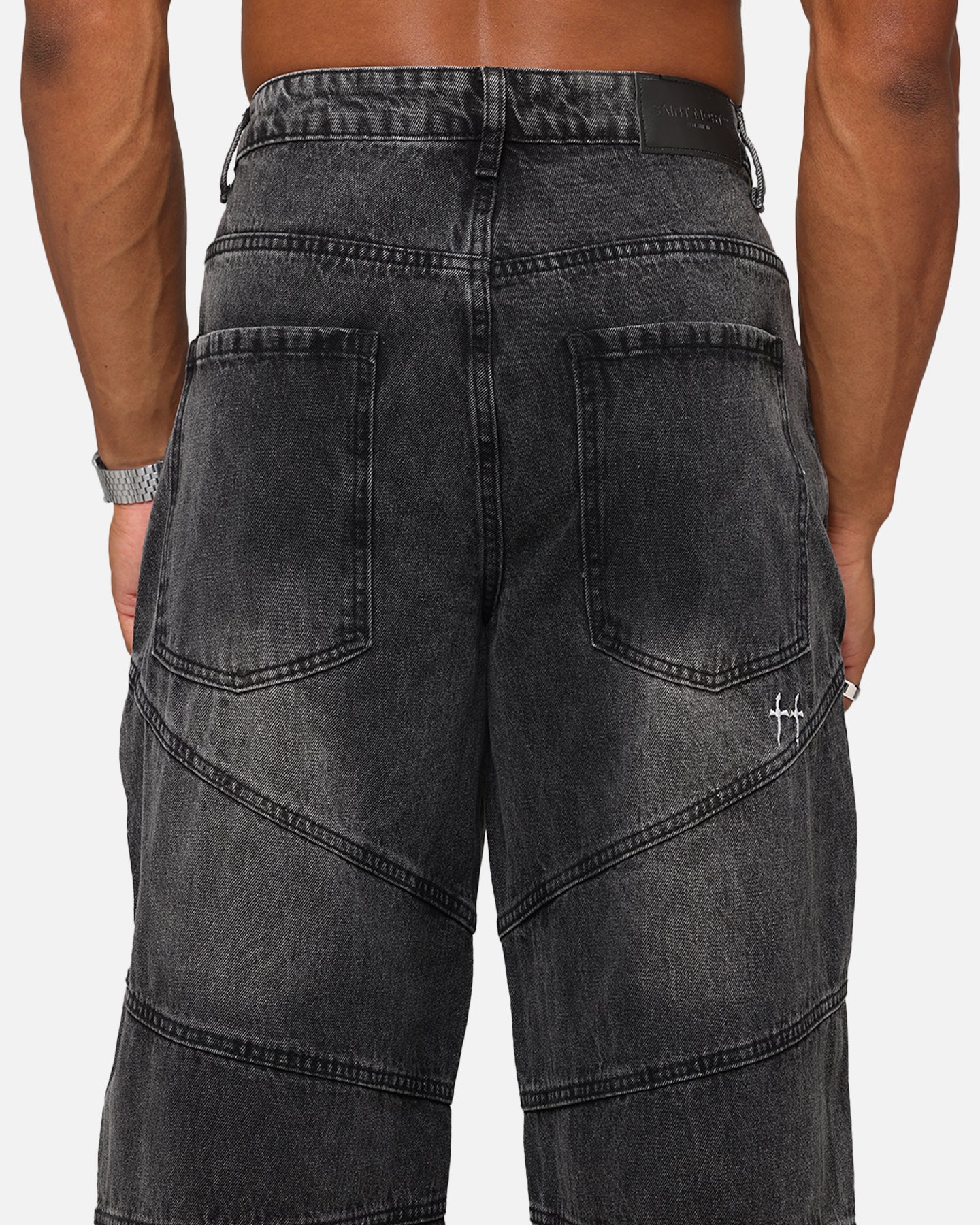 Saint Morta Amplus Armoury Jeans Black Shadow、mySite、zt4zffjzw