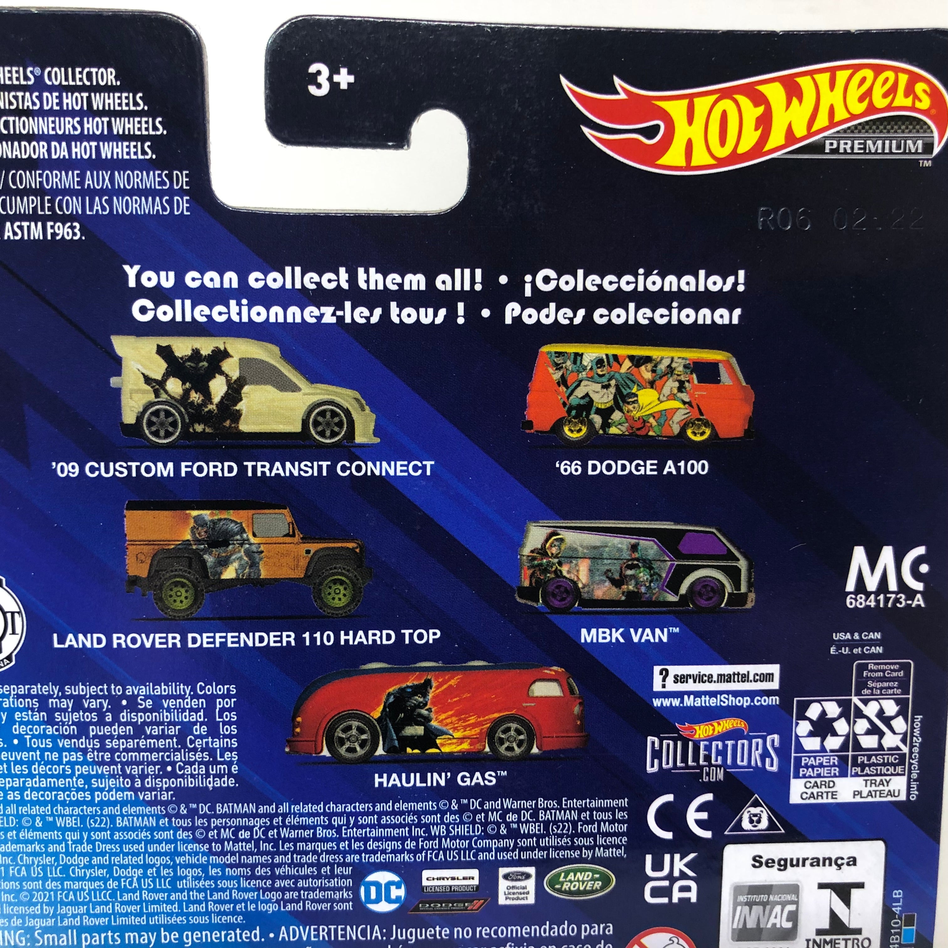 5 Car Set * 2022 Hot Wheels Pop Culture DC Comics Case P、mySite、hgirdovlk