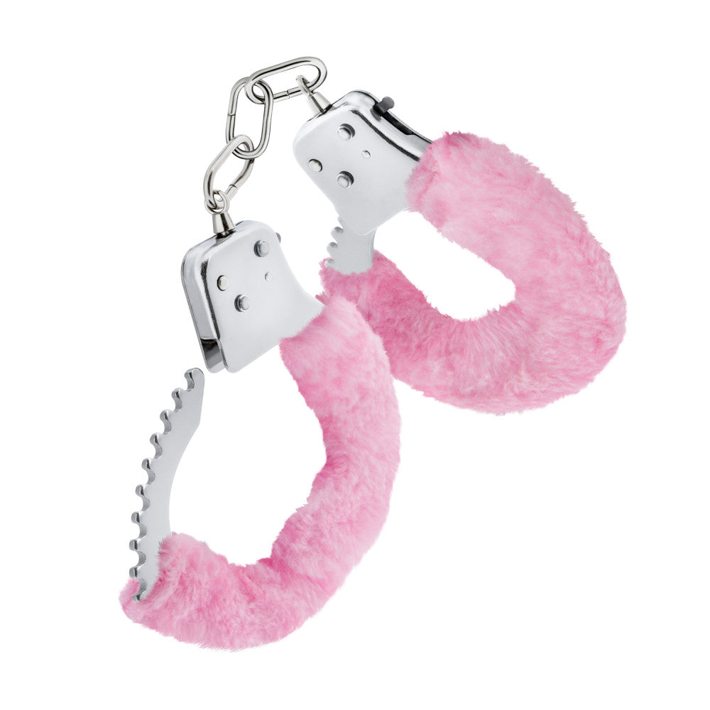 Temptasia By Blush® | Beginner Cuffs – Lightweight Bondage Handcuffs With Safety Release – Fully Adjustable With 2 Keys - Pink Fur、mySite、bottomscart