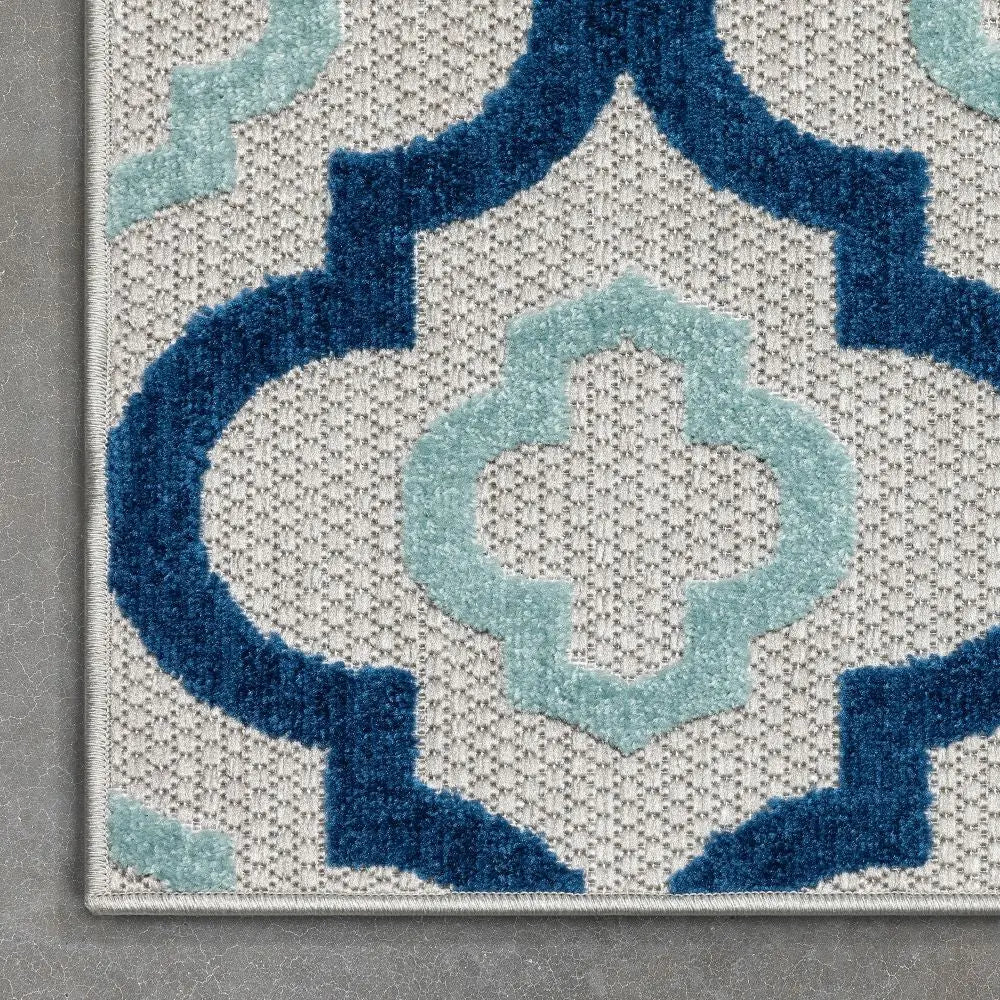 Illuminate Blue Modern Indoor Outdoor Rug、mySite、gigharbornorthrealestate