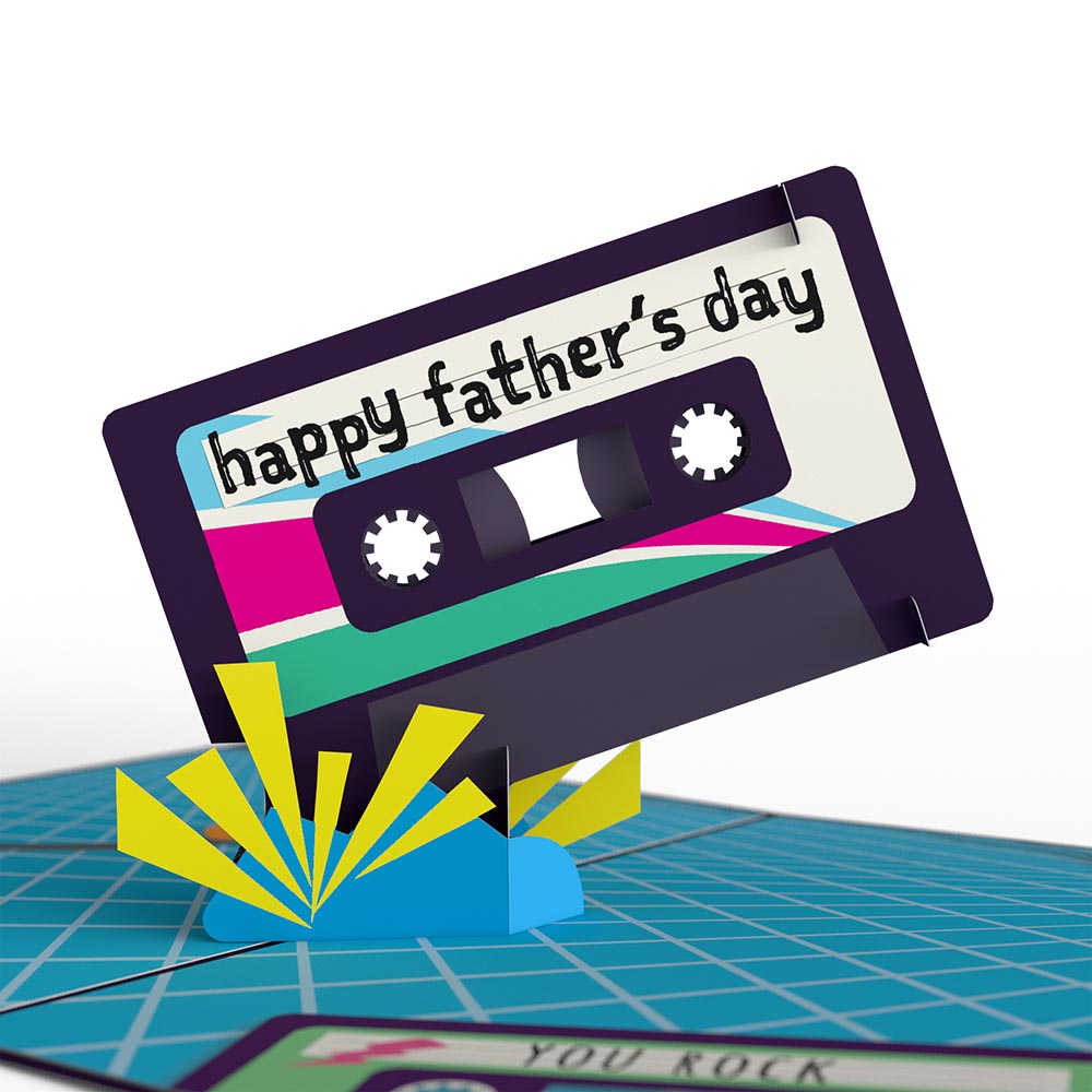 Rad Dad Father's Day Pop-Up Card、mySite、solidvoid