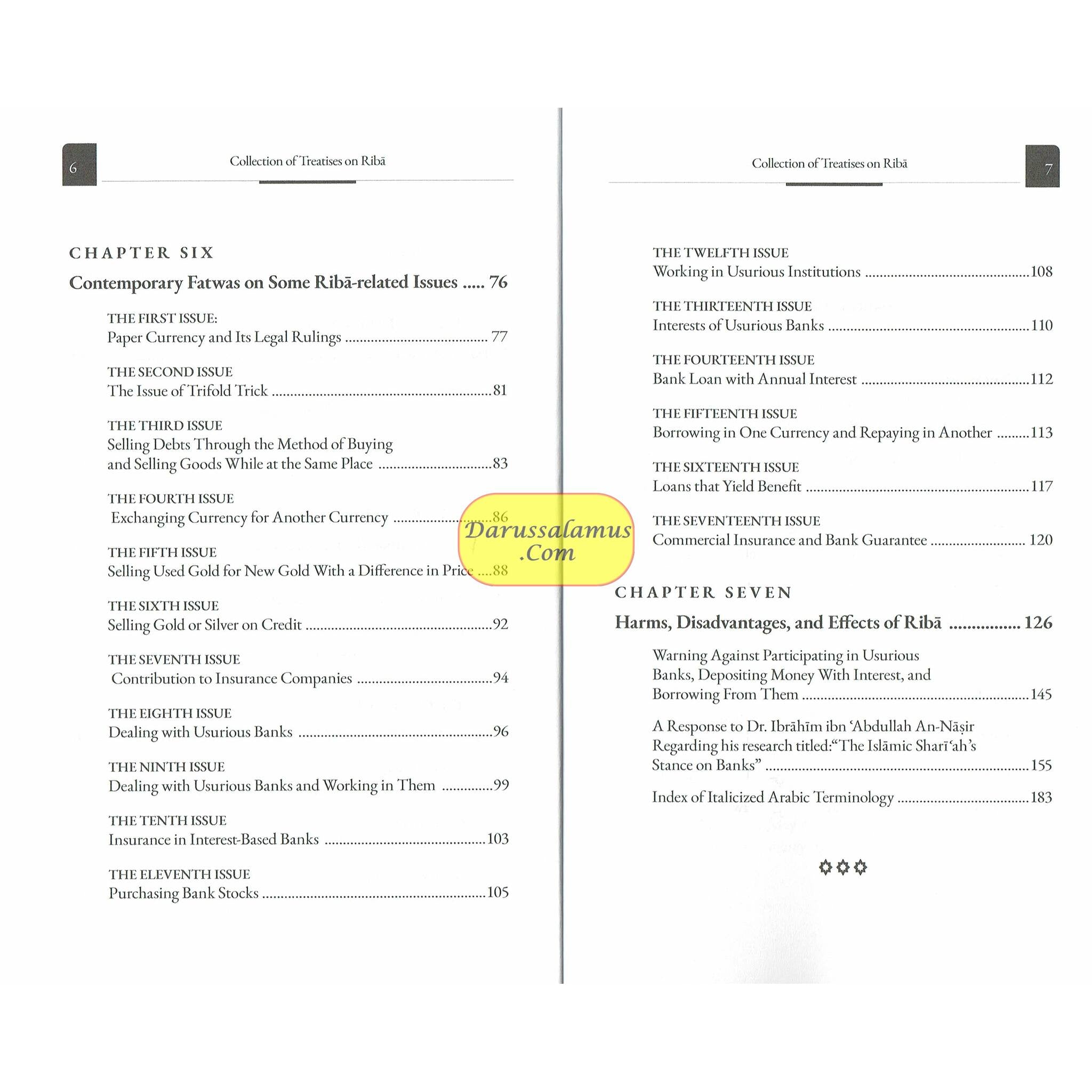 Collection of Treatises on Riba (Usury) Shaykh Abdul Aziz bin Abdullah bin Baz、mySite、topwebapps