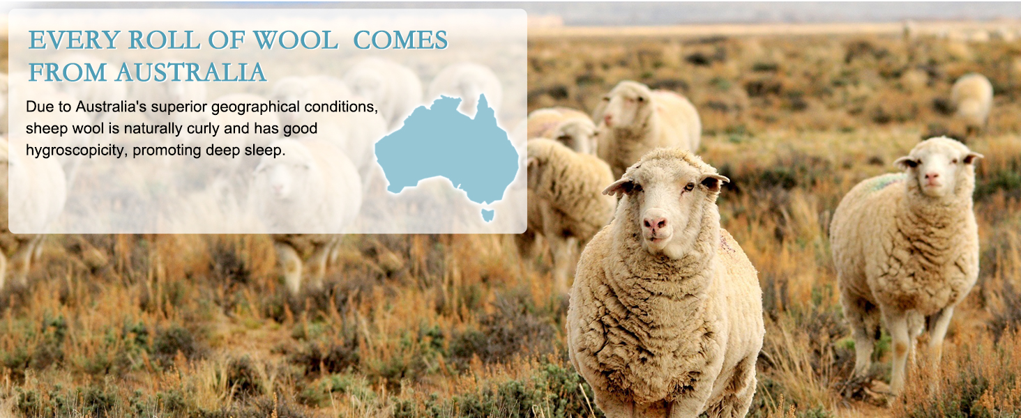 Summer wool comforter