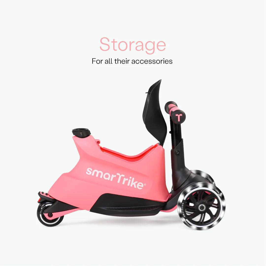  SmarTrike Xtend Ride On Scooter Plus From 12 Months to 12 Years - Salmon Pink、mySite、merchandisen