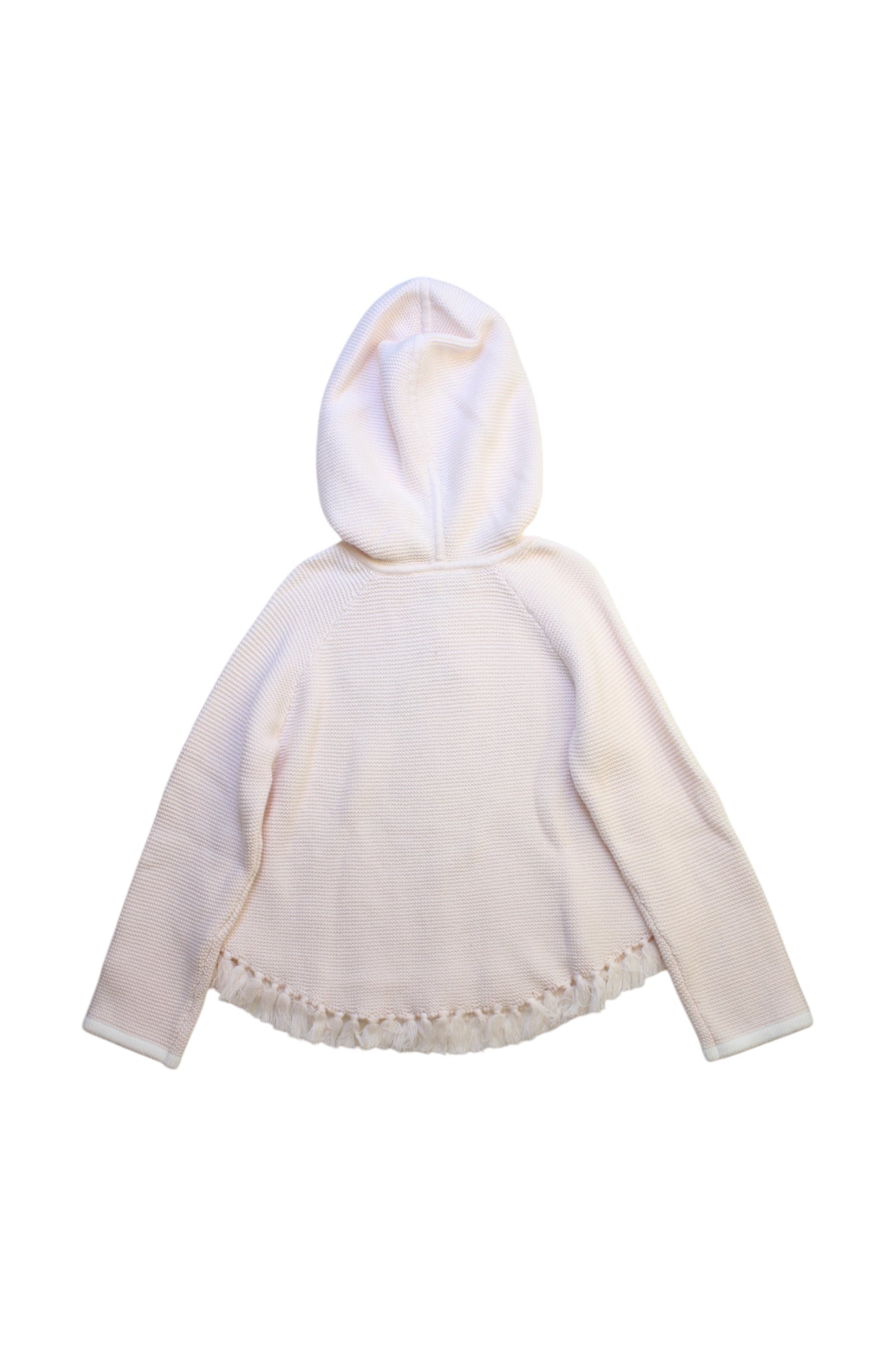 The Little White Company Hooded Top With Ruffle Hem - Size 5T、mySite、g9winljtr