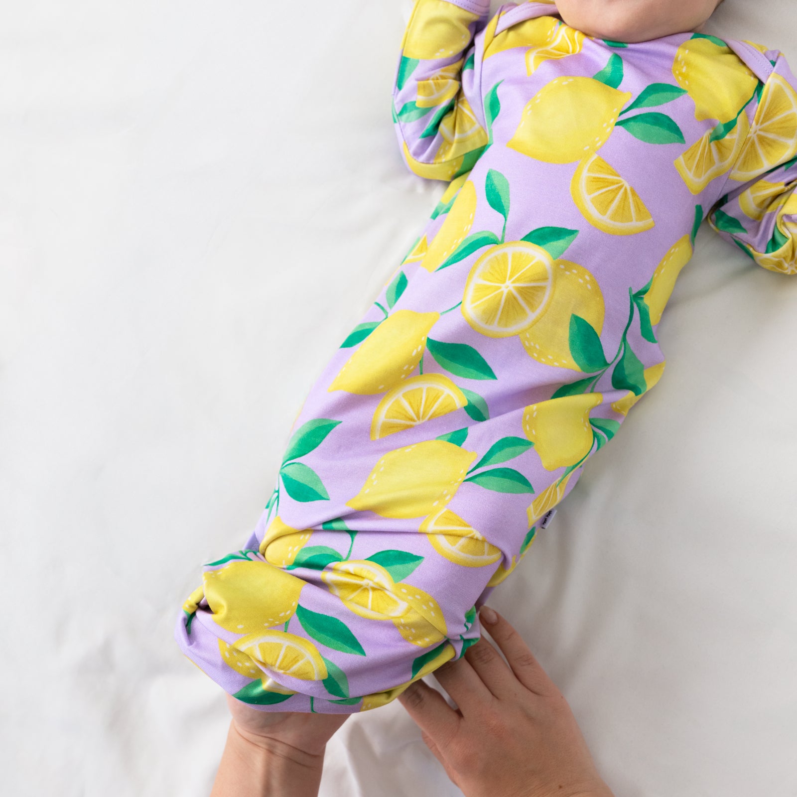 Lavender Sunny Citrus Infant Gown、mySite、g9winljtr