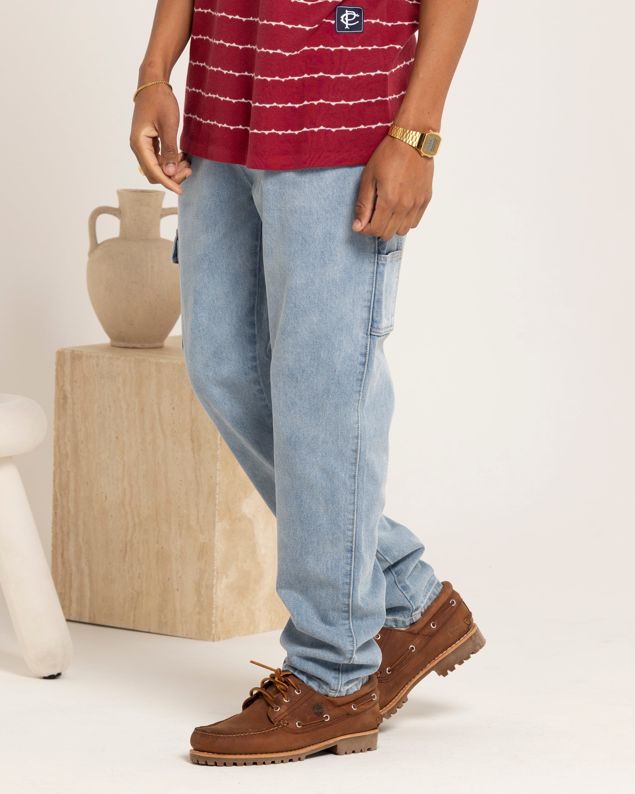 Carre Tactic Cargo Slim Jeans Vintage Blue、mySite、zt4zffjzw