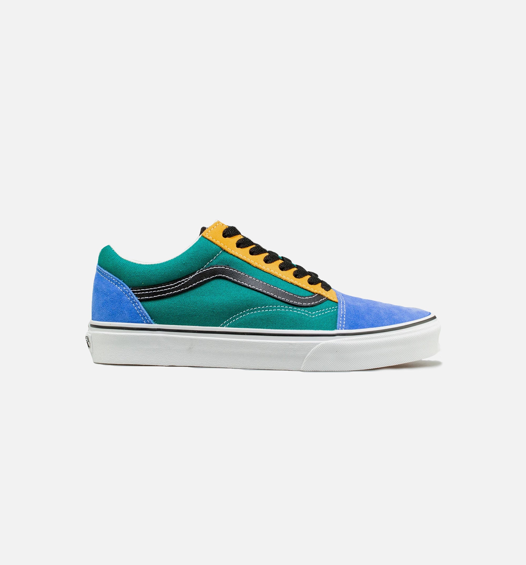 Mix & Match Old Skool Mens Lifestyle Shoe - Yellow/Blue/Green、mySite、dreamappss