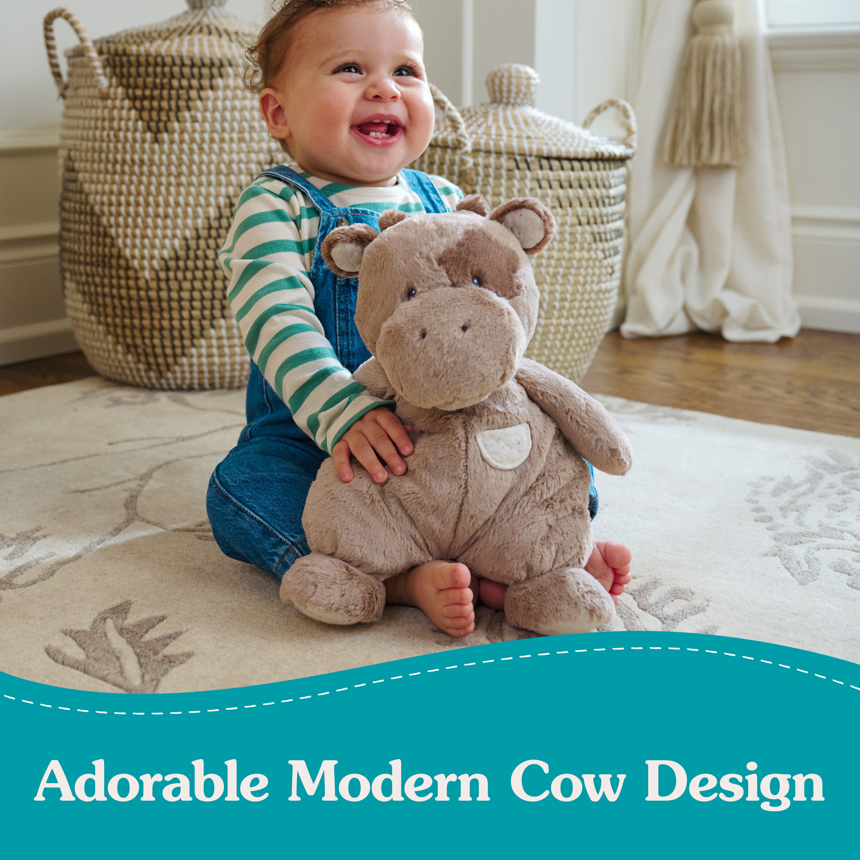 Oh So Snuggly Cow, 12.5 in、mySite、pszhyizbm