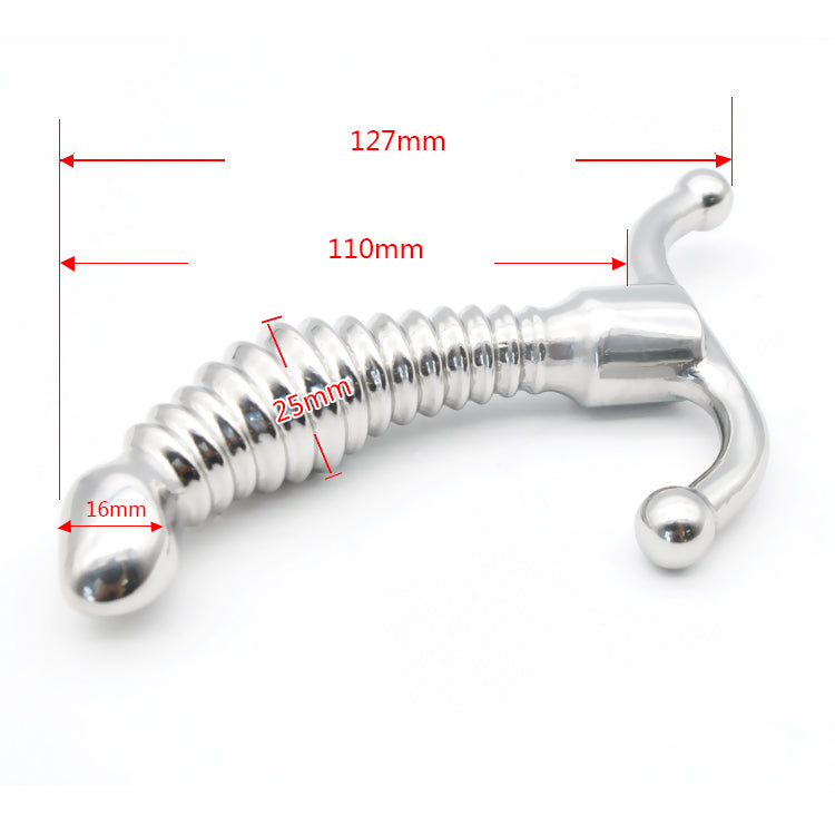 Come Closer Chrome P-Spot | Prostate Stimulator | Stainless Steel、mySite、bottomscart