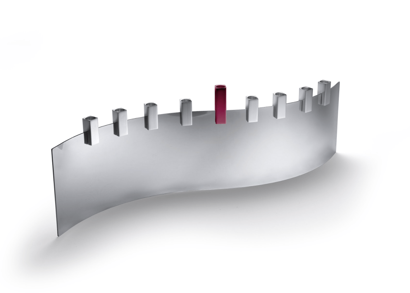 Tel Aviv SEA Menorah by Laura Cowan - Magenta, Cobalt or Silver、mySite、topwebapps