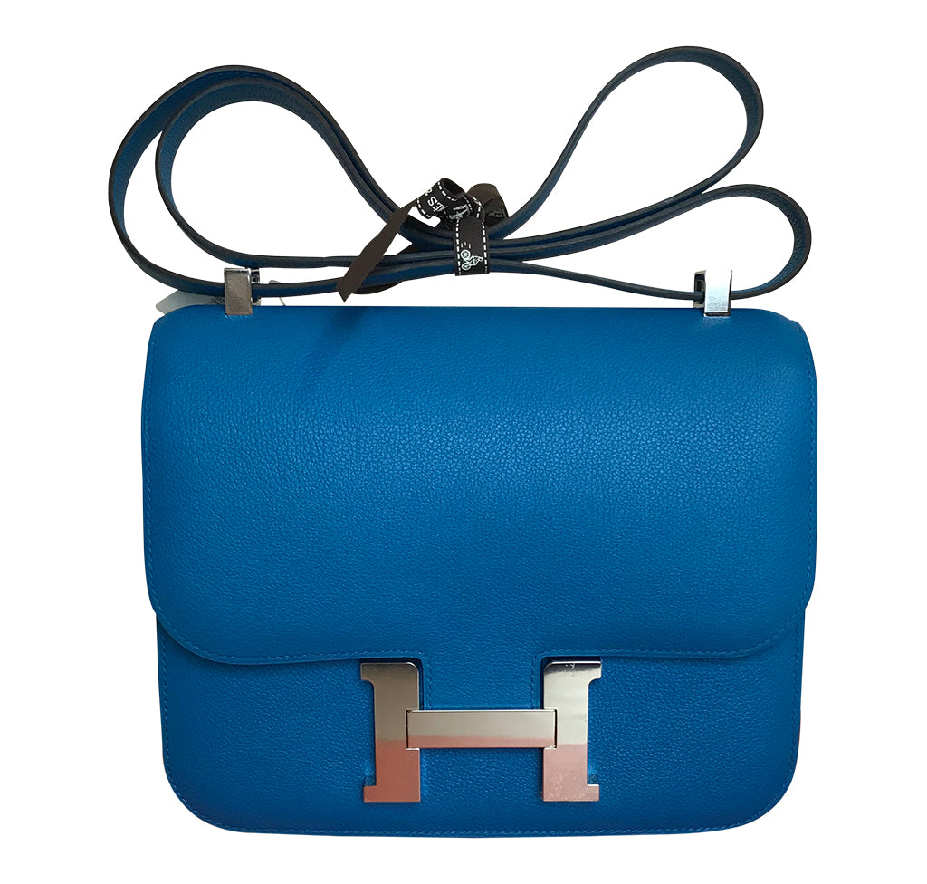 Hermès Constance 24 Bag Bleu Zanzibar Evercolor PHW、mySite、garminoutage.com