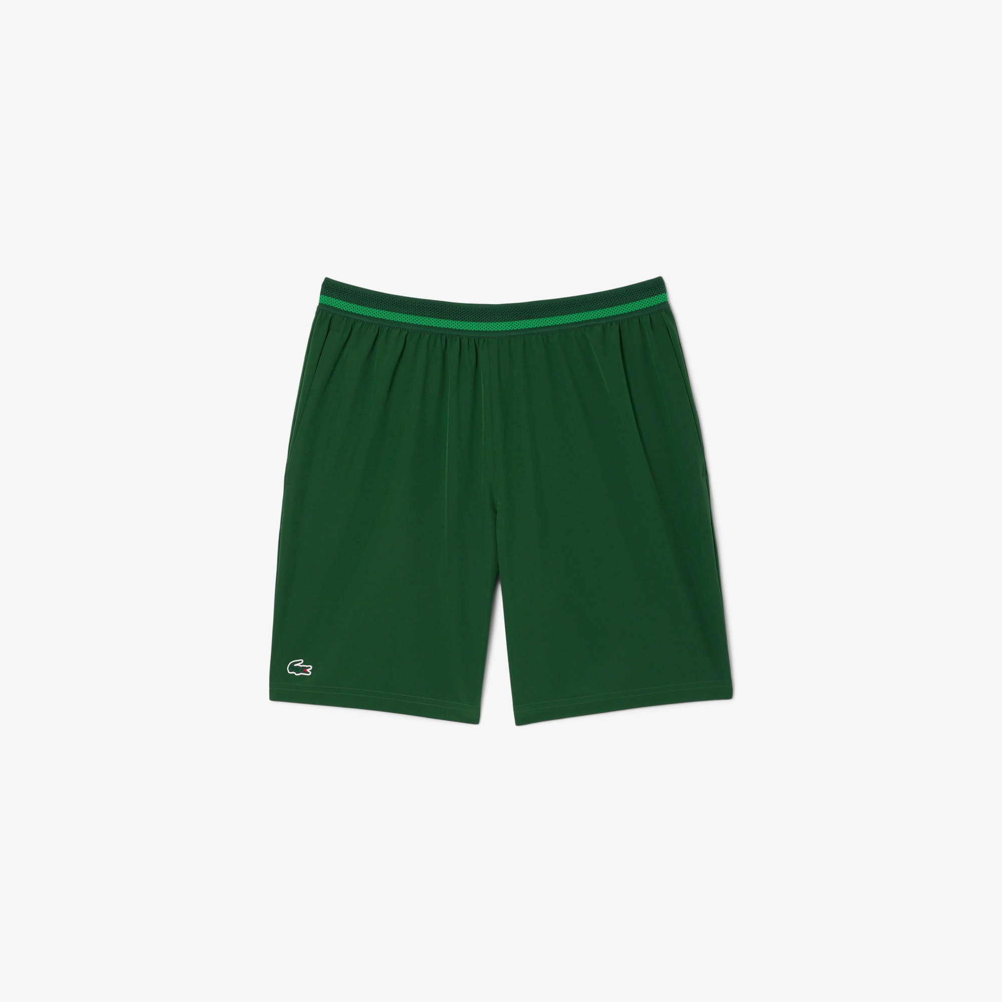 Lacoste x Novak Djokovic Men's Technical Woven 8-Inch Tennis Shorts