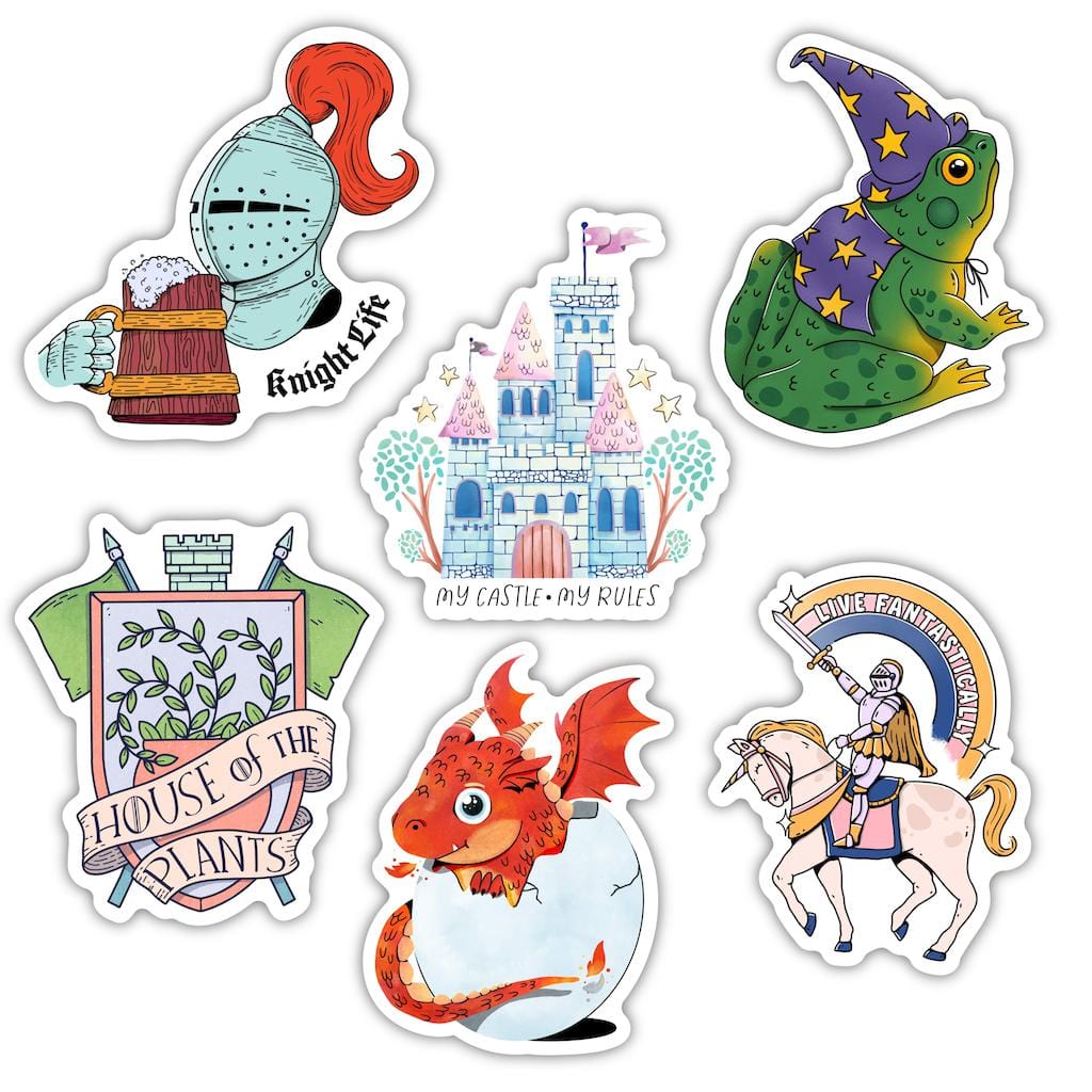  Fantasy Dragon & Knight 6 Pack、mySite、ghnorth