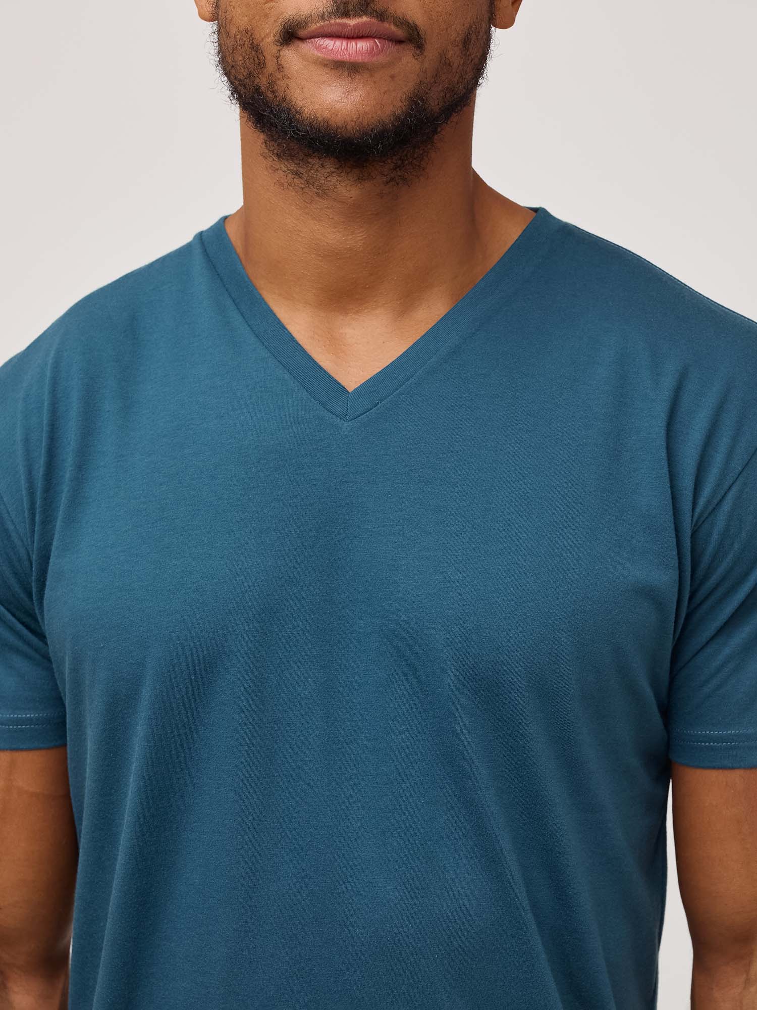  Sea Blue V-Neck、mySite、ghnorth