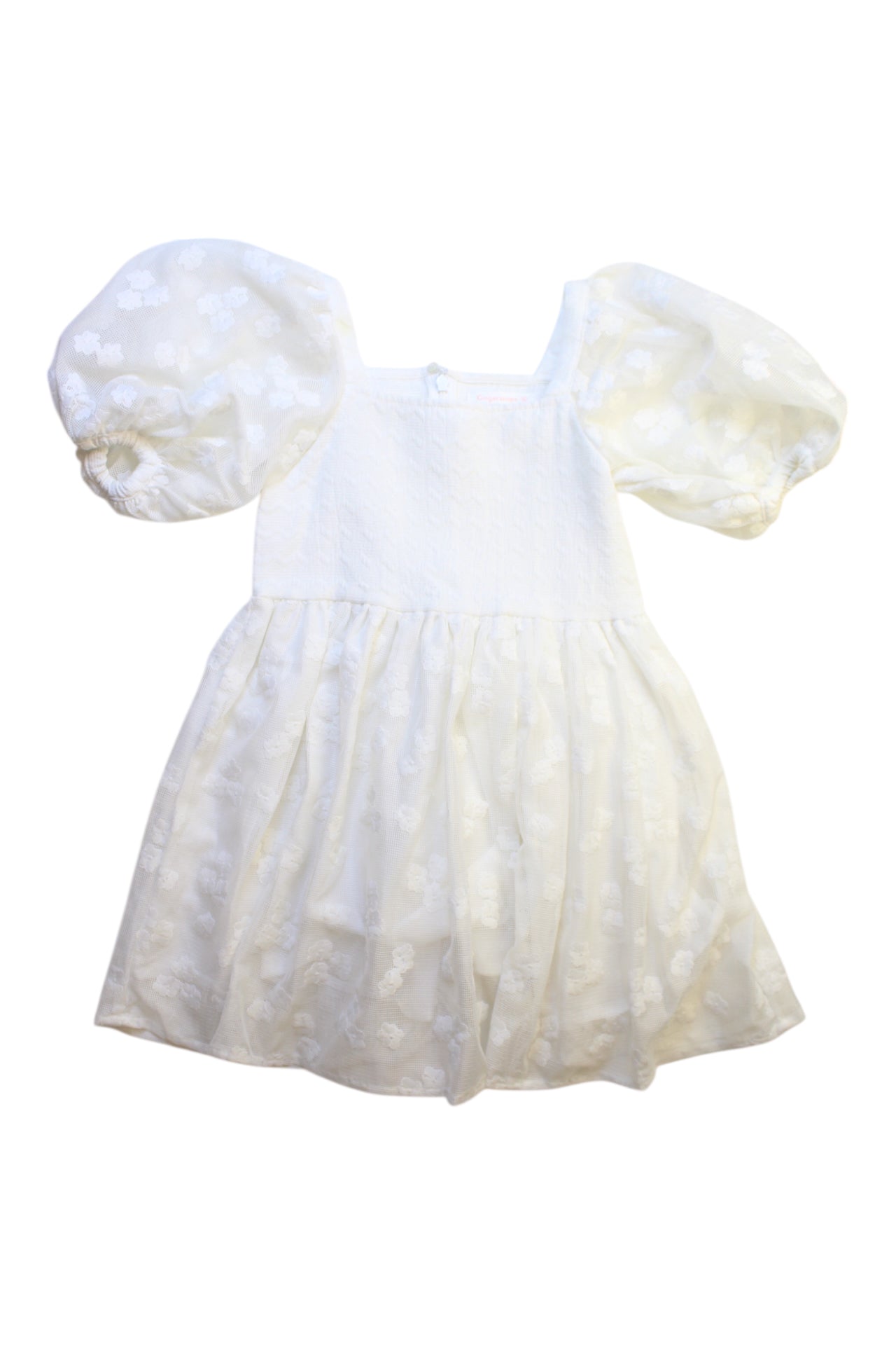 Gingersnaps Puff Sleeve Floral Dress 6T、mySite、g9winljtr