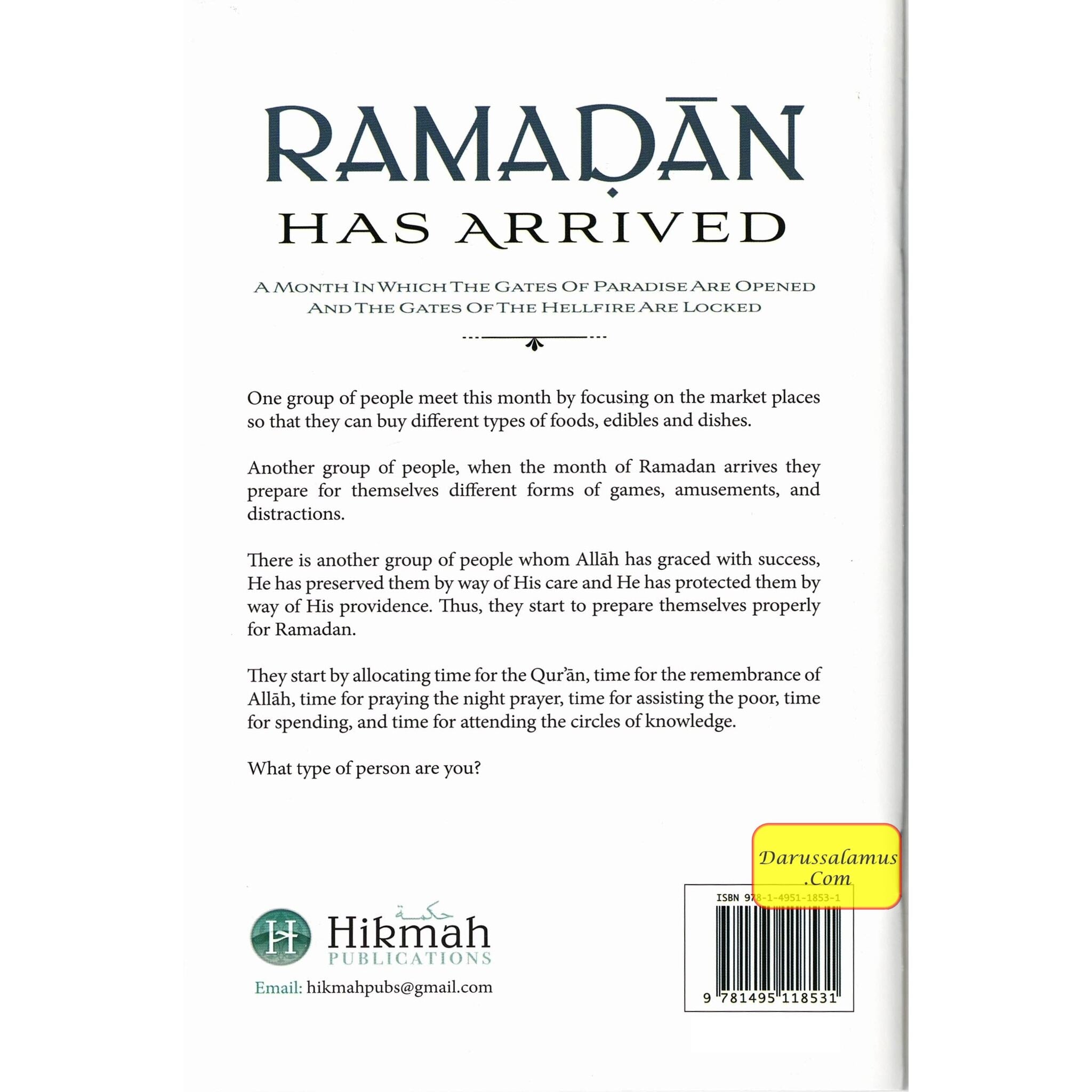 Ramadan Has Arrived By Shaykh Abd Al-Razzaq Ibn Abd Al Muhsin Al-Abbad、mySite、topwebapps