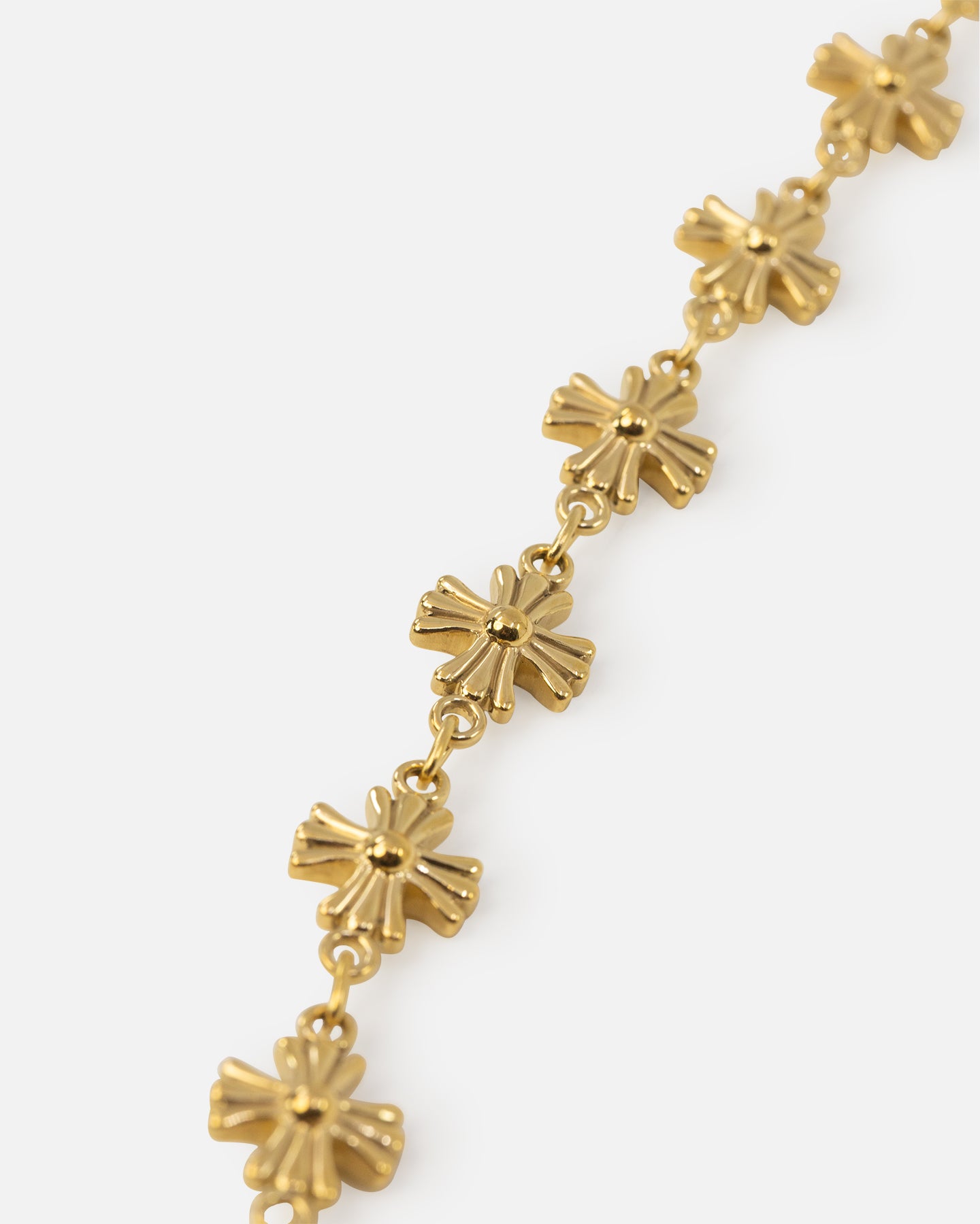 Saint Morta Chrome Cross Chain Necklace Gold、mySite、zt4zffjzw