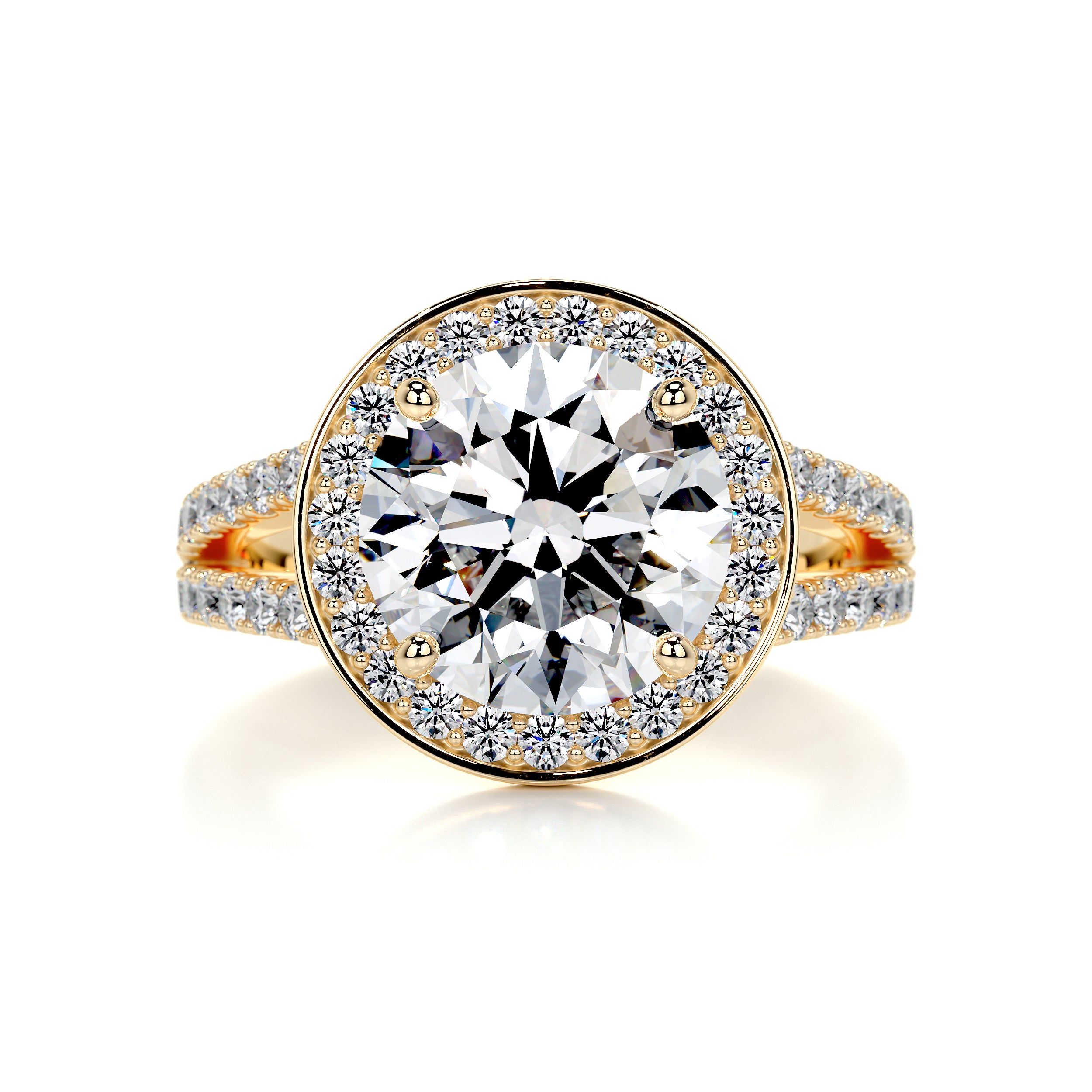 Camilla Diamond Engagement Ring -18K Yellow Gold、mySite、hinf8tx79