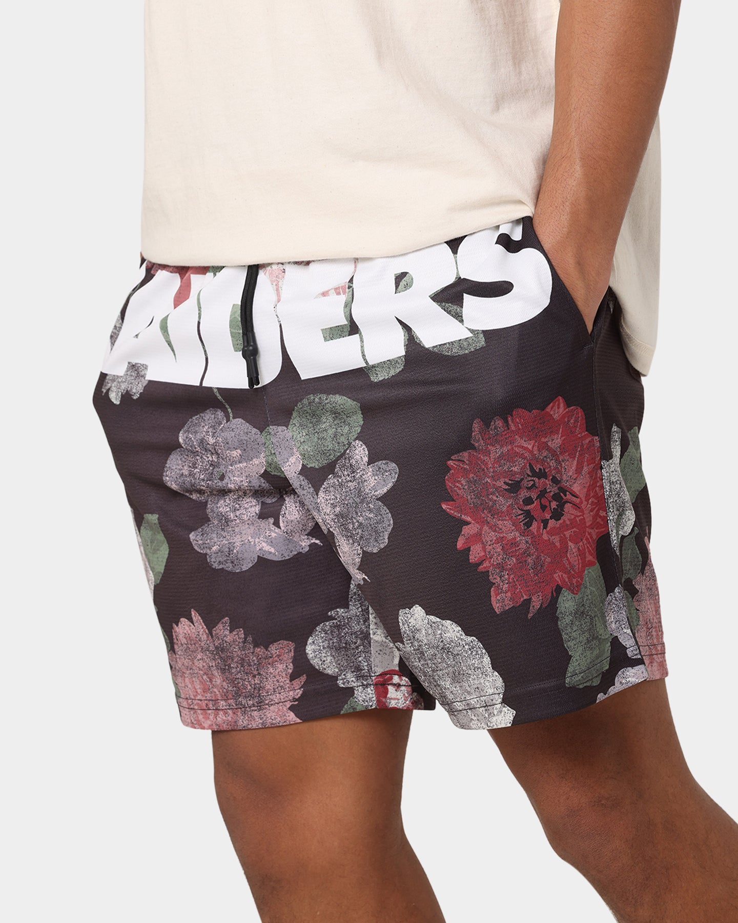 Majestic Athletic Las Vegas Raiders Digi Floral Camo Shorts Faded Black、mySite、zt4zffjzw