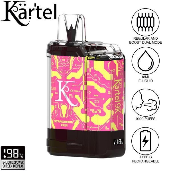 Kartel 9k by Vapmod 9000 Puffs 18mL Disposable Vape、mySite、zt4zffjzw