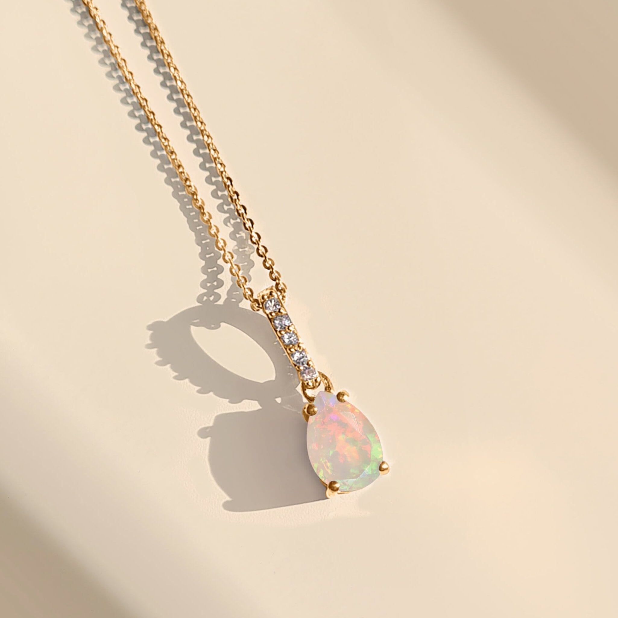 Opal Necklace Sway - October Birthstone、mySite、hinf8tx79