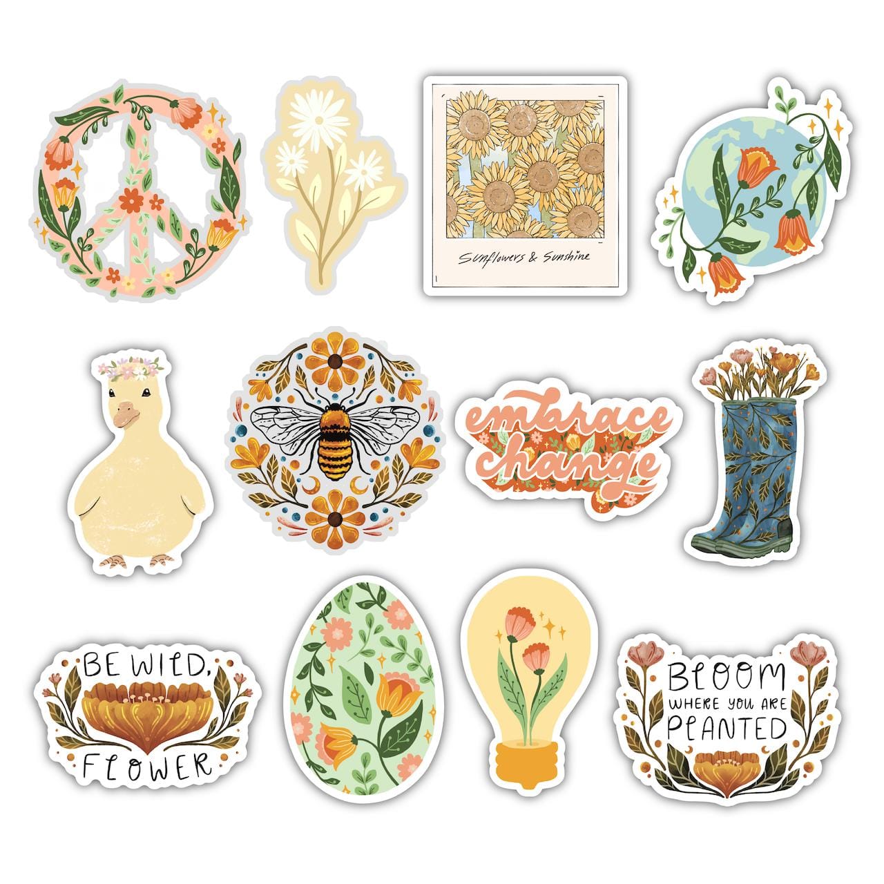  Spring 2022 Stickers 12 Pack、mySite、elrpsem3k