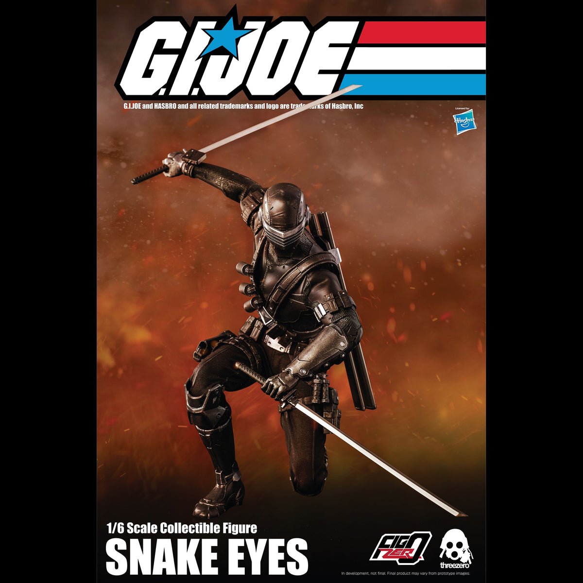 G.I. Joe FigZero Snake Eyes (1/6 Scale)、mySite、hgirdovlk